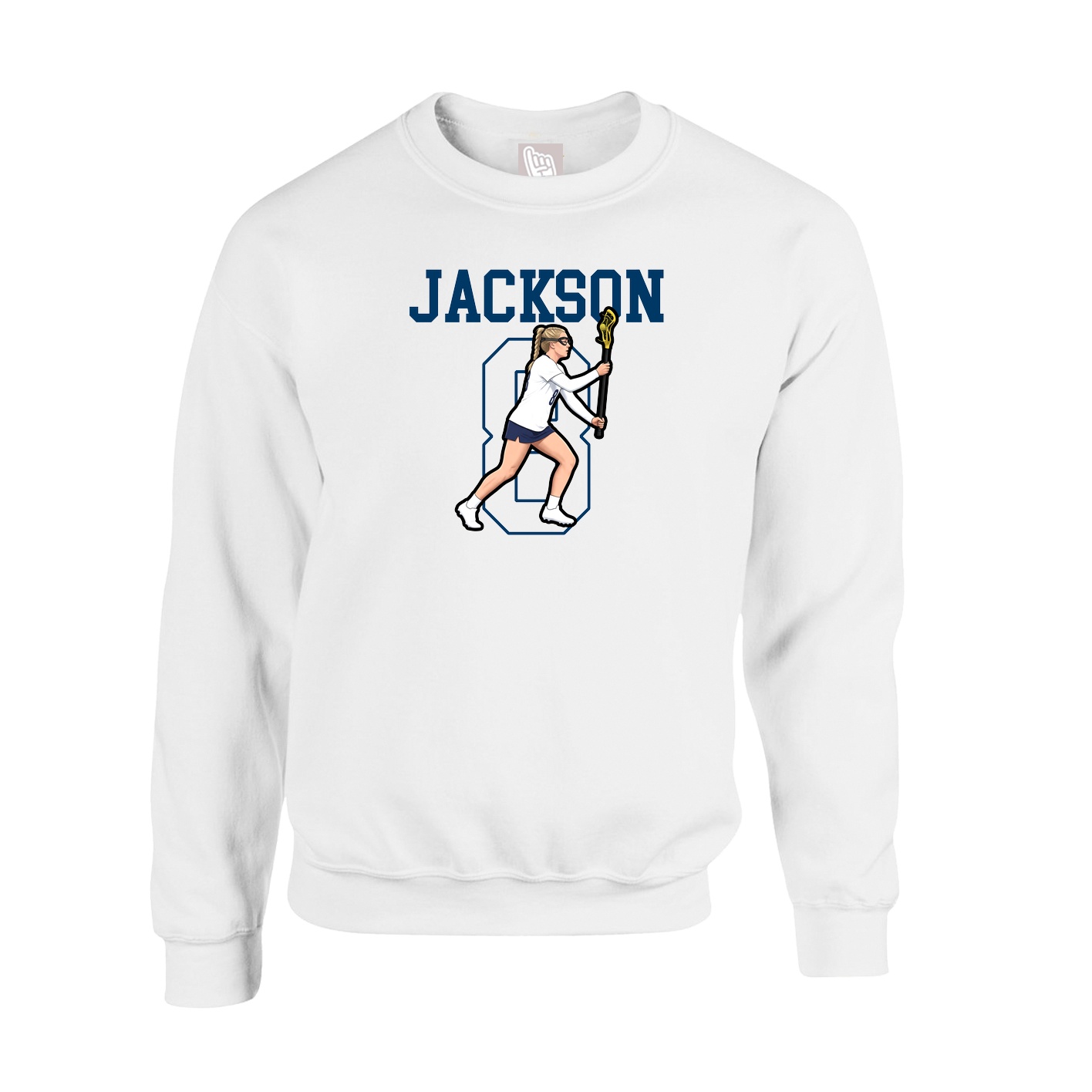 Fleece Crew — Shirsey in White