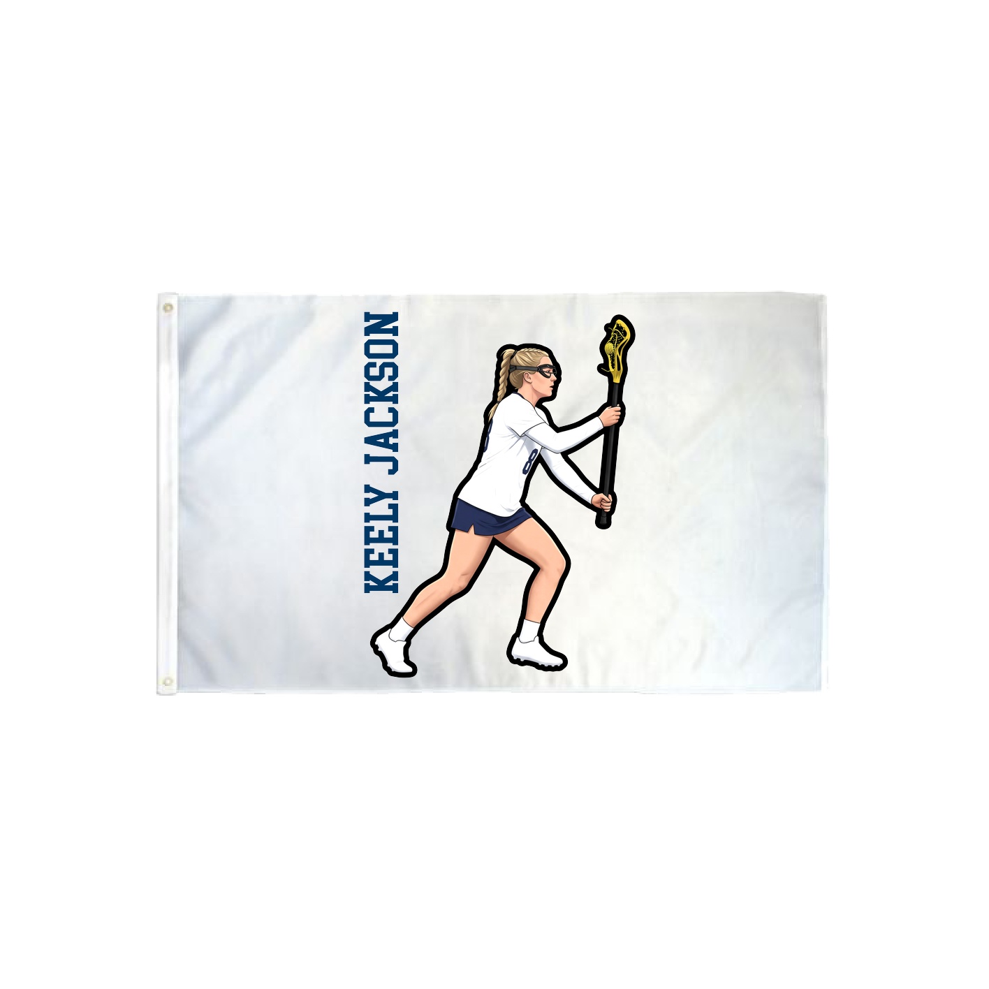 3x5 Flag — Name Vertical in Classic