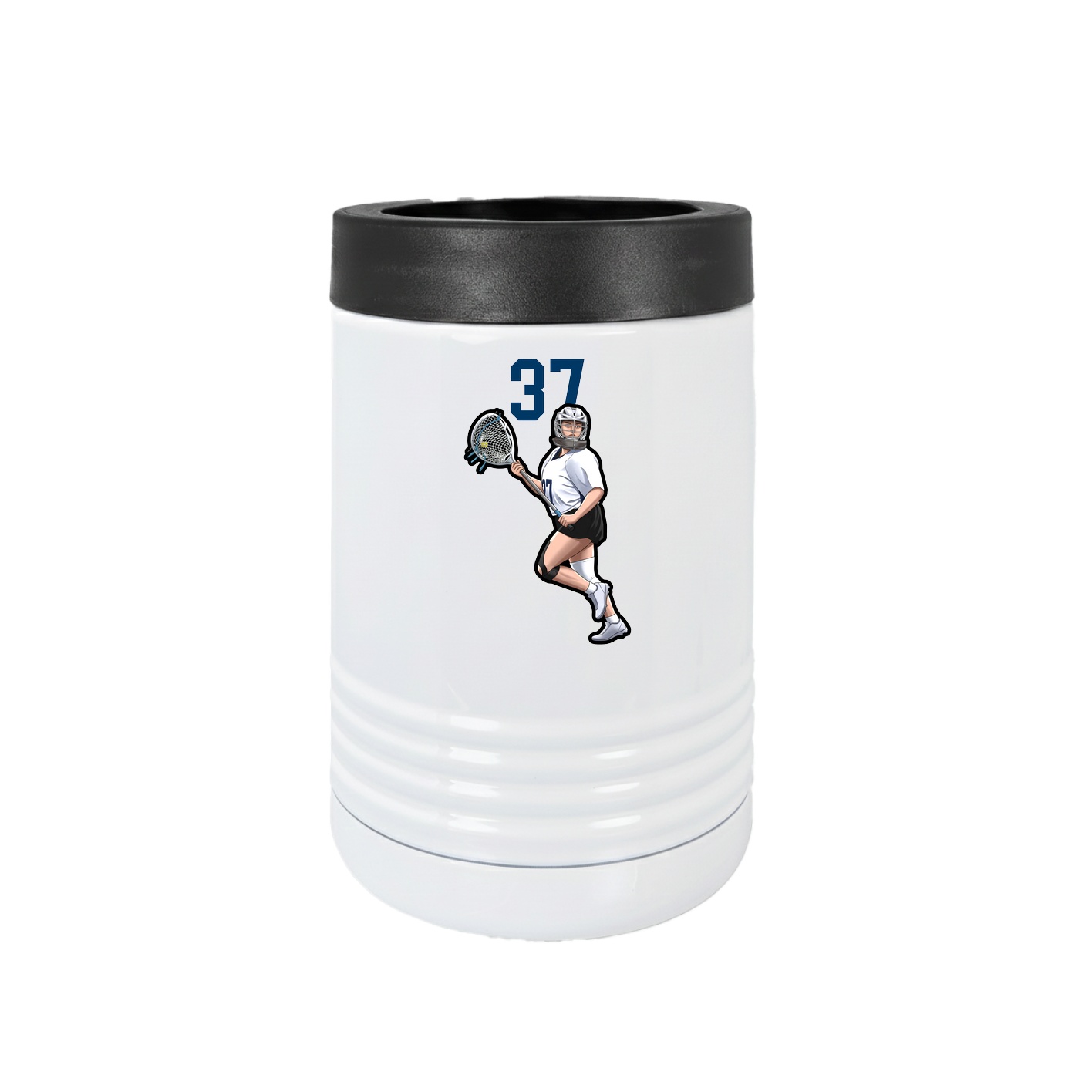 Beverage Holder — Number Top in White