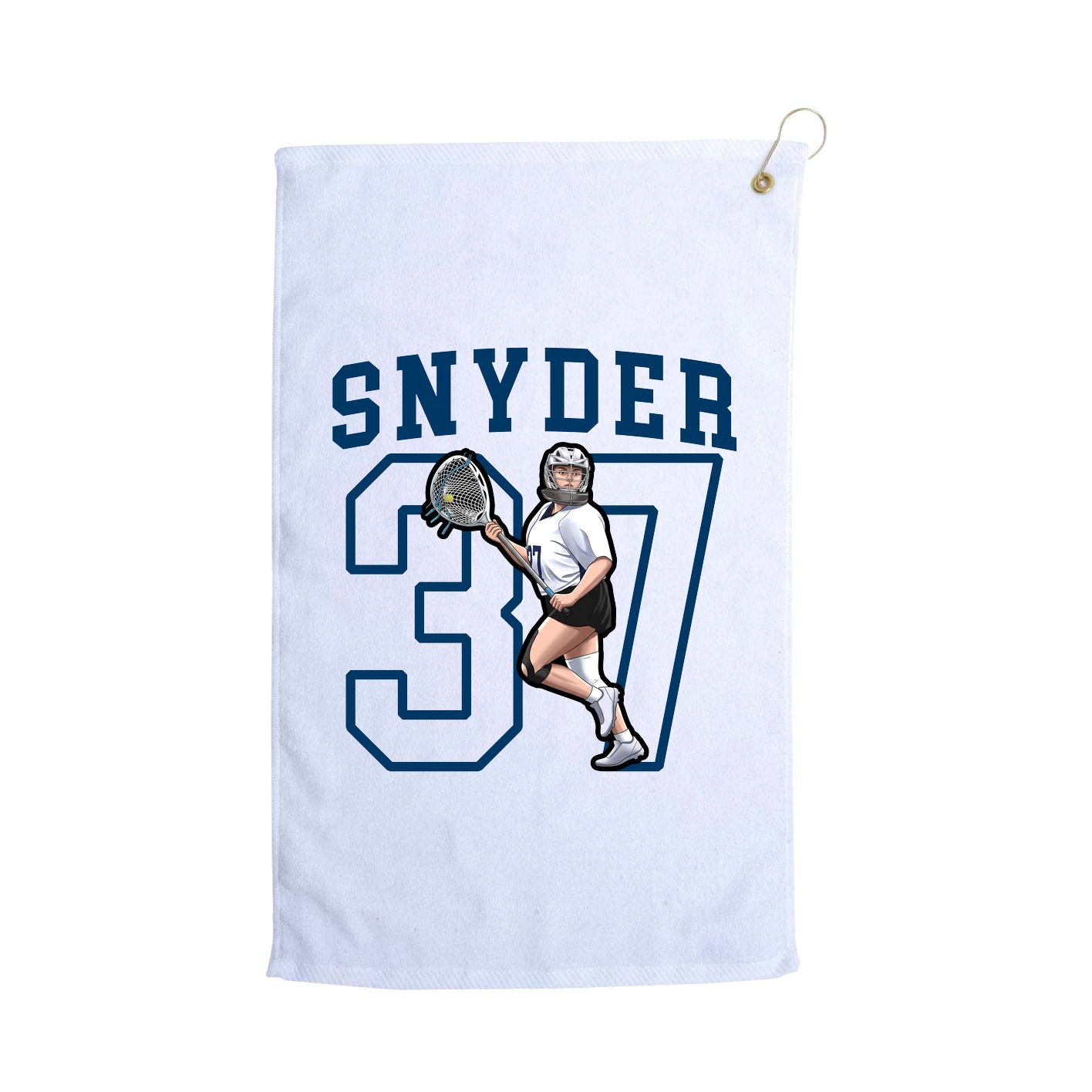 Golf Towel — Shirsey in White