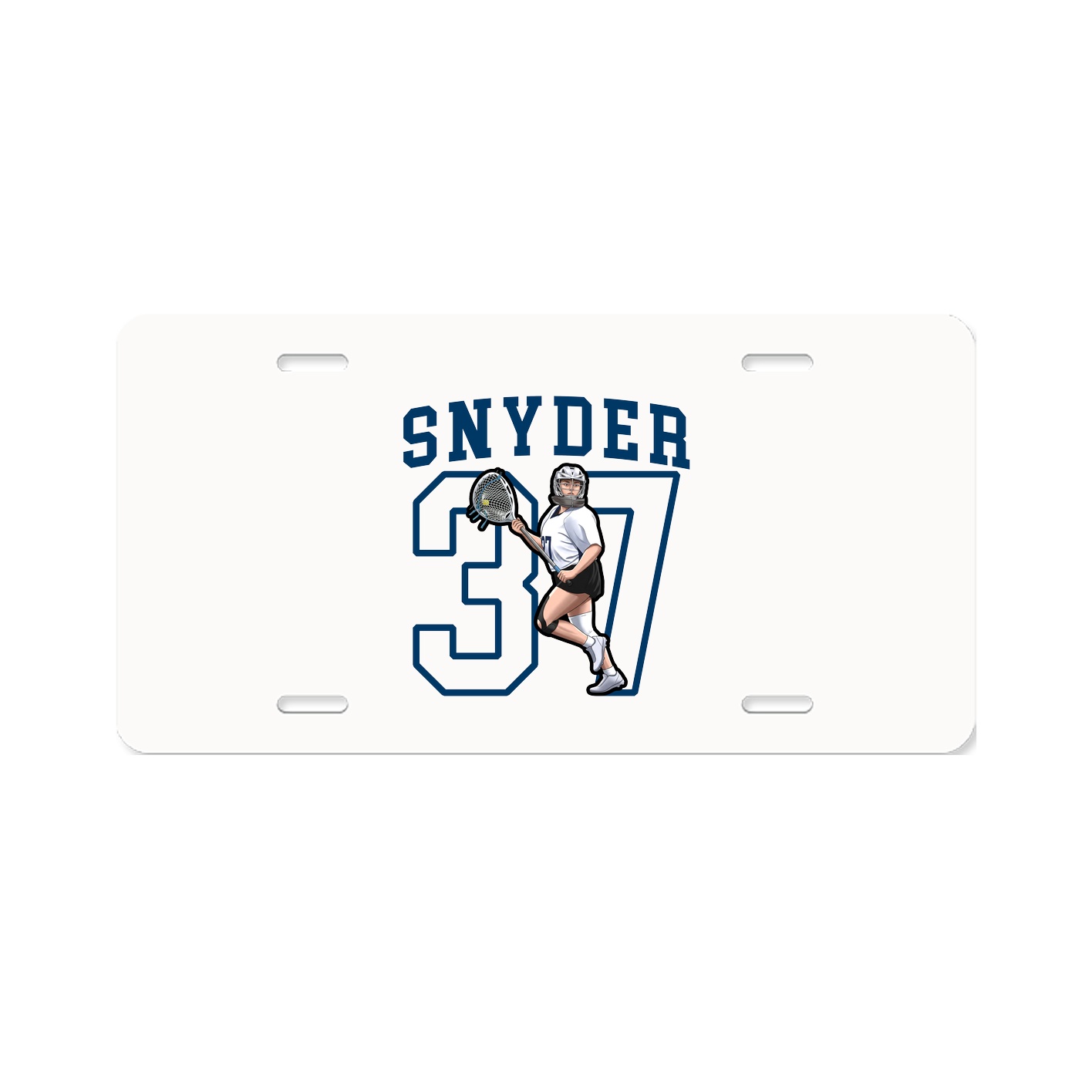 Aluminum License Plate