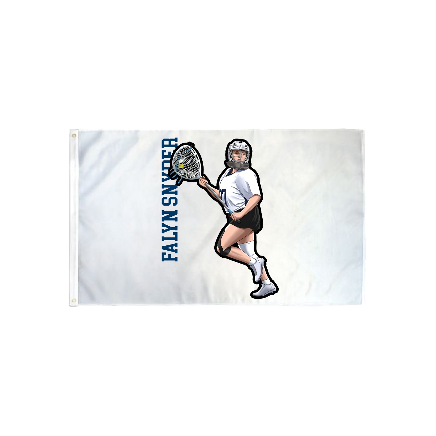 3x5 Flag — Name Vertical in Classic