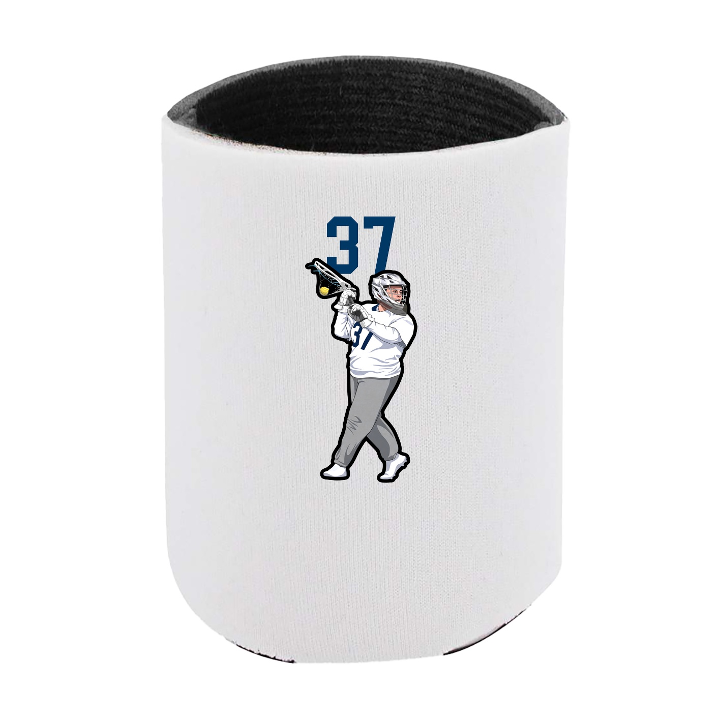 Can Holder — Number Top in White