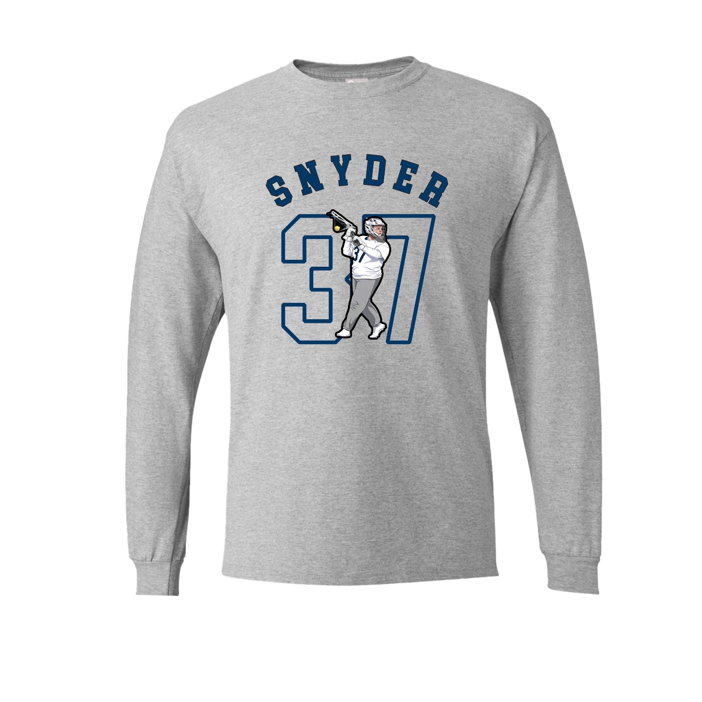Long Sleeve Tee — Shirsey Arch in Grey