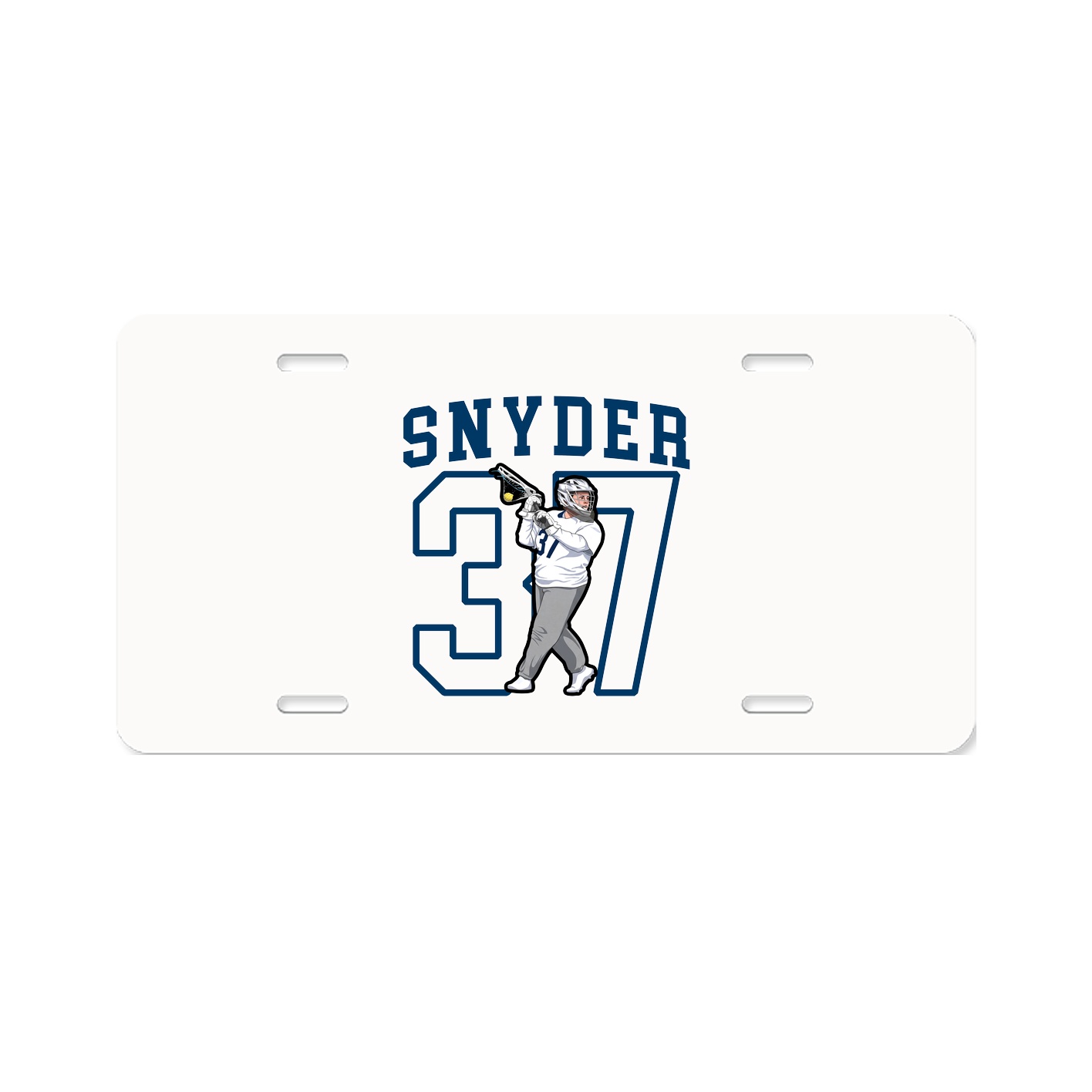 Aluminum License Plate