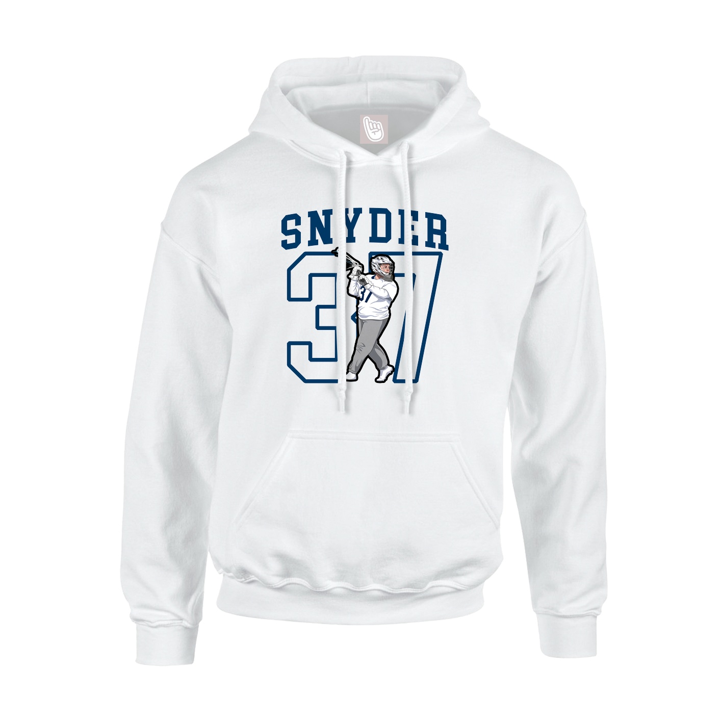 Youth Hoodie — Shirsey in White