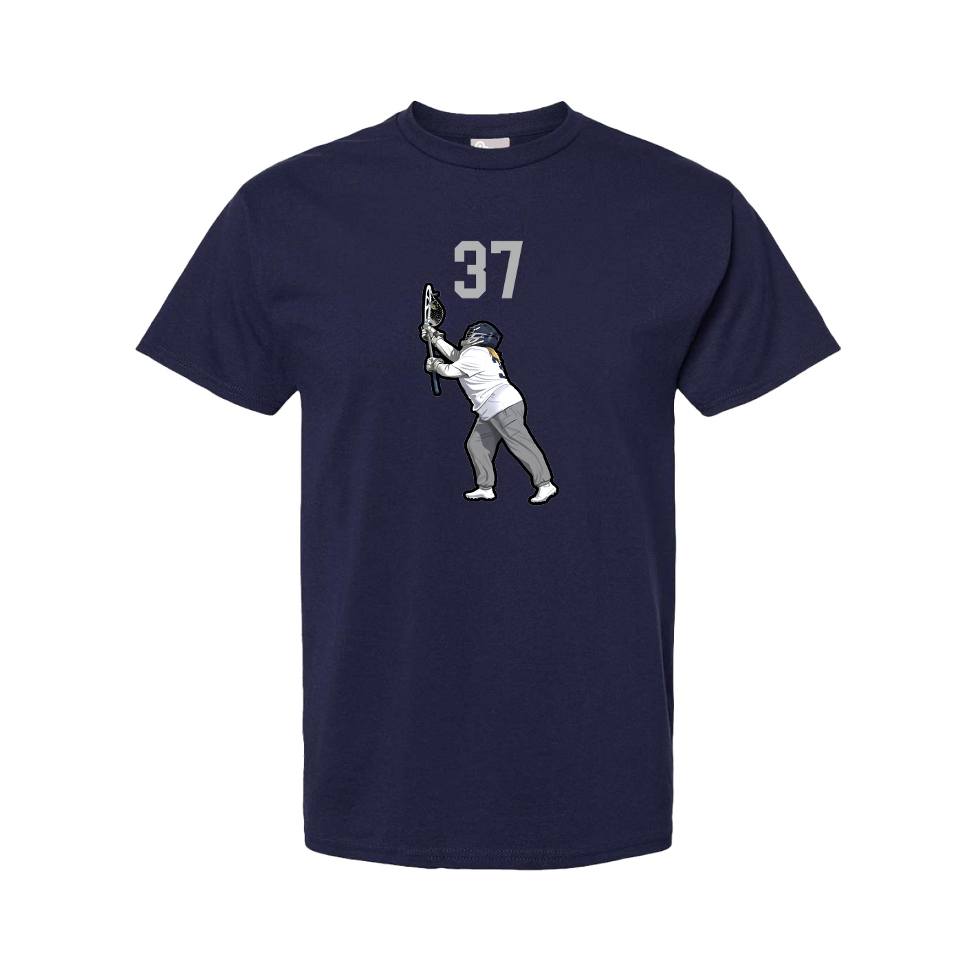 Youth Tee — Number Top in Navy