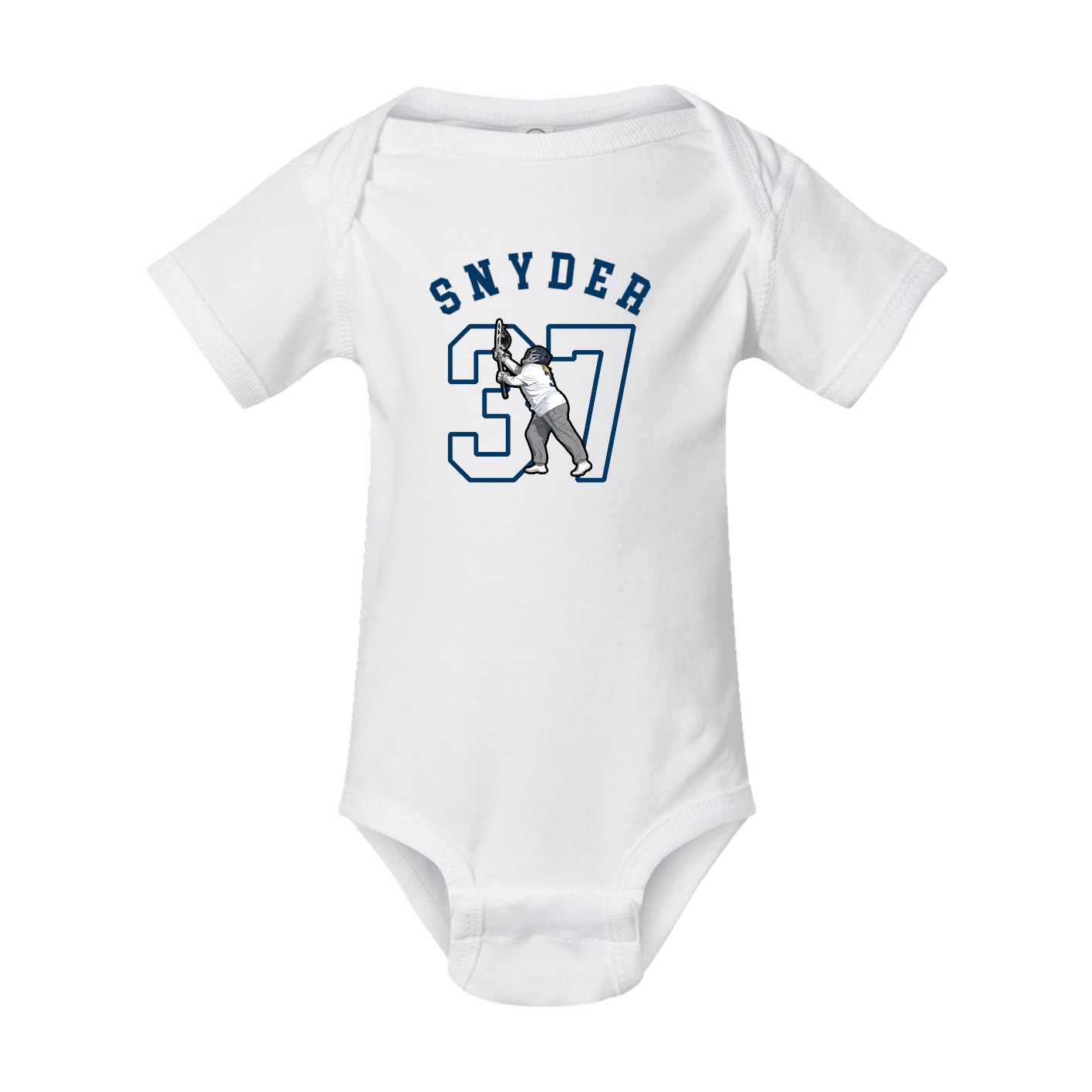 Baby Onesie — Shirsey Arch in White