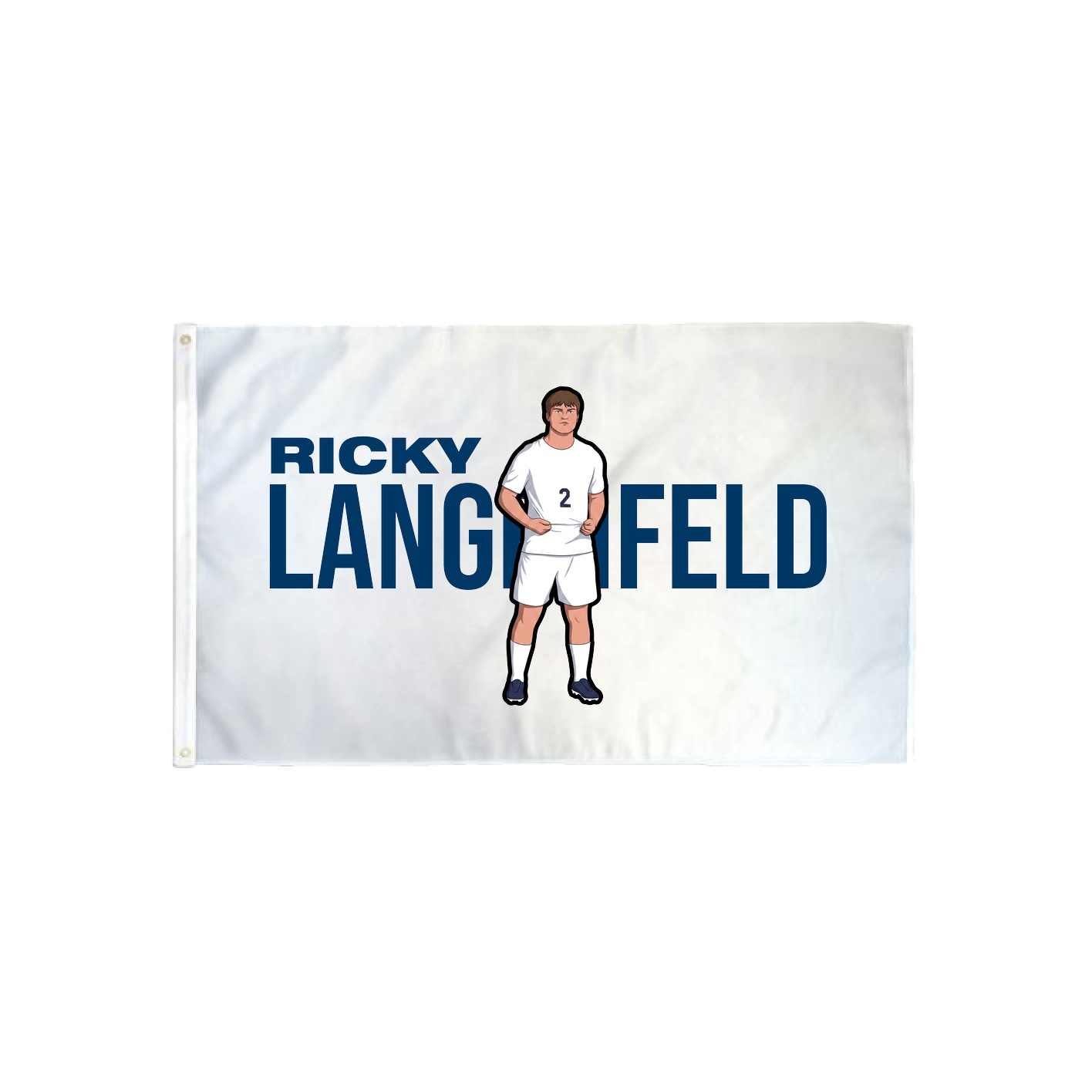 3x5 Flag — Player Name in Classic