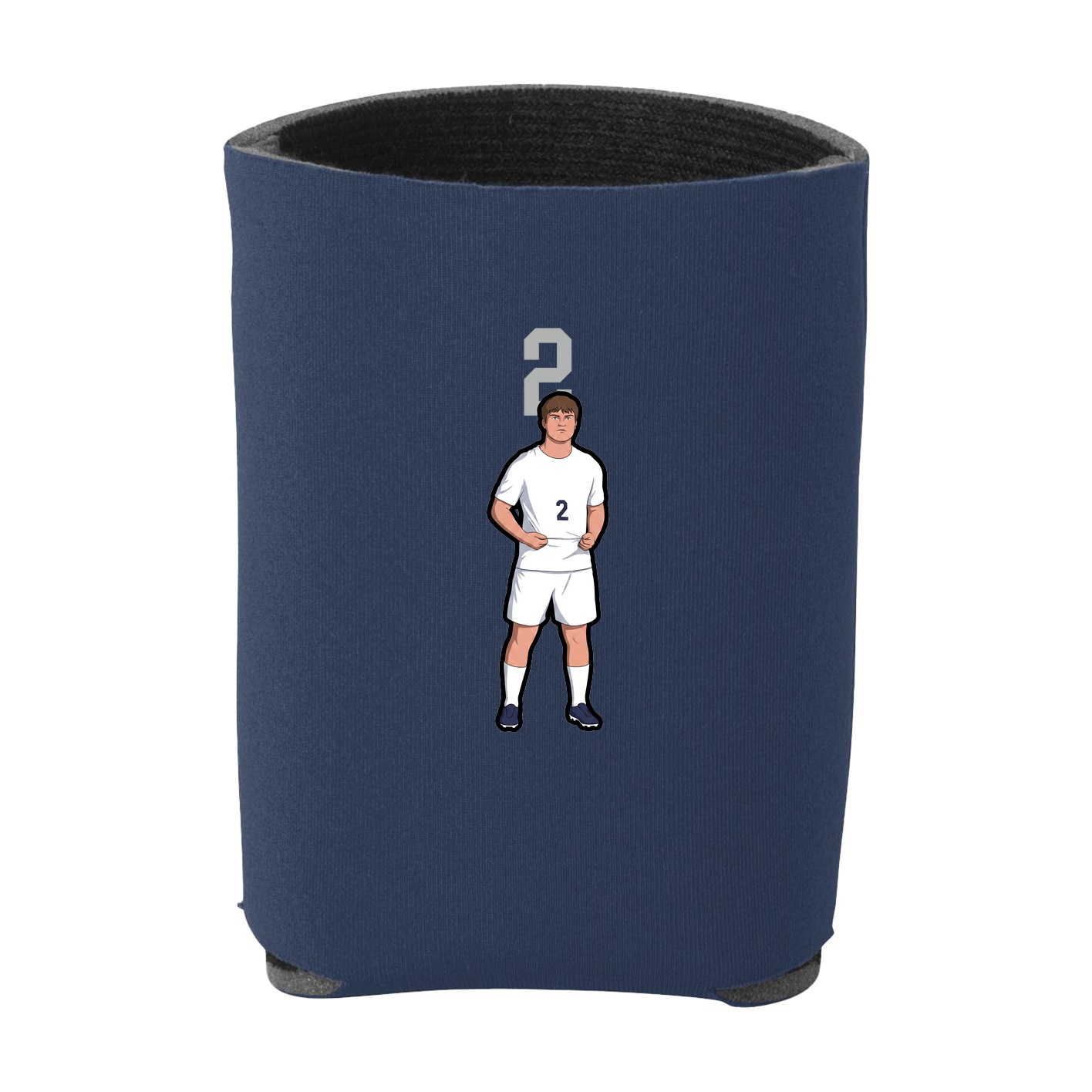 Can Holder — Number Top in Navy