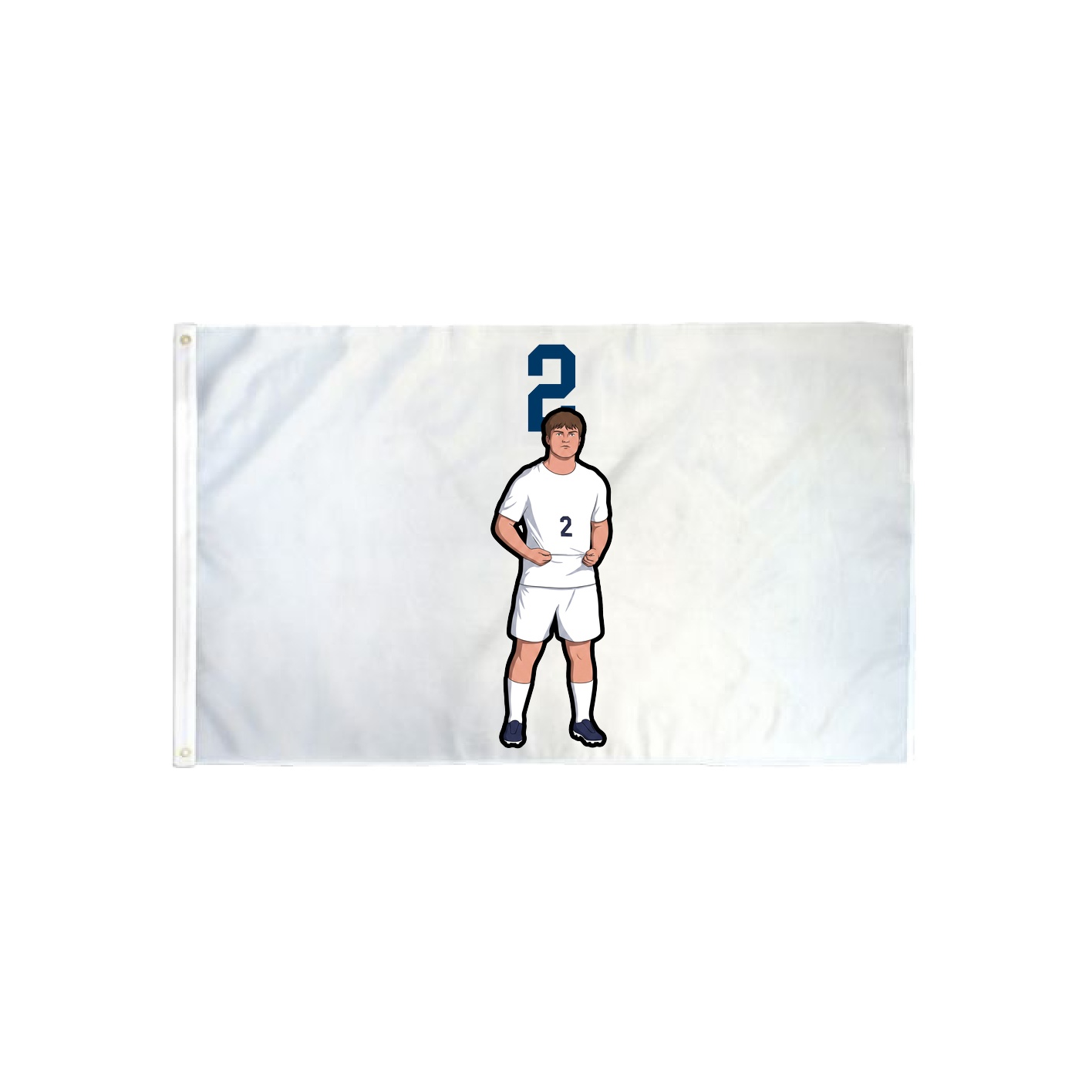 3x5 Flag — Number Top in Classic