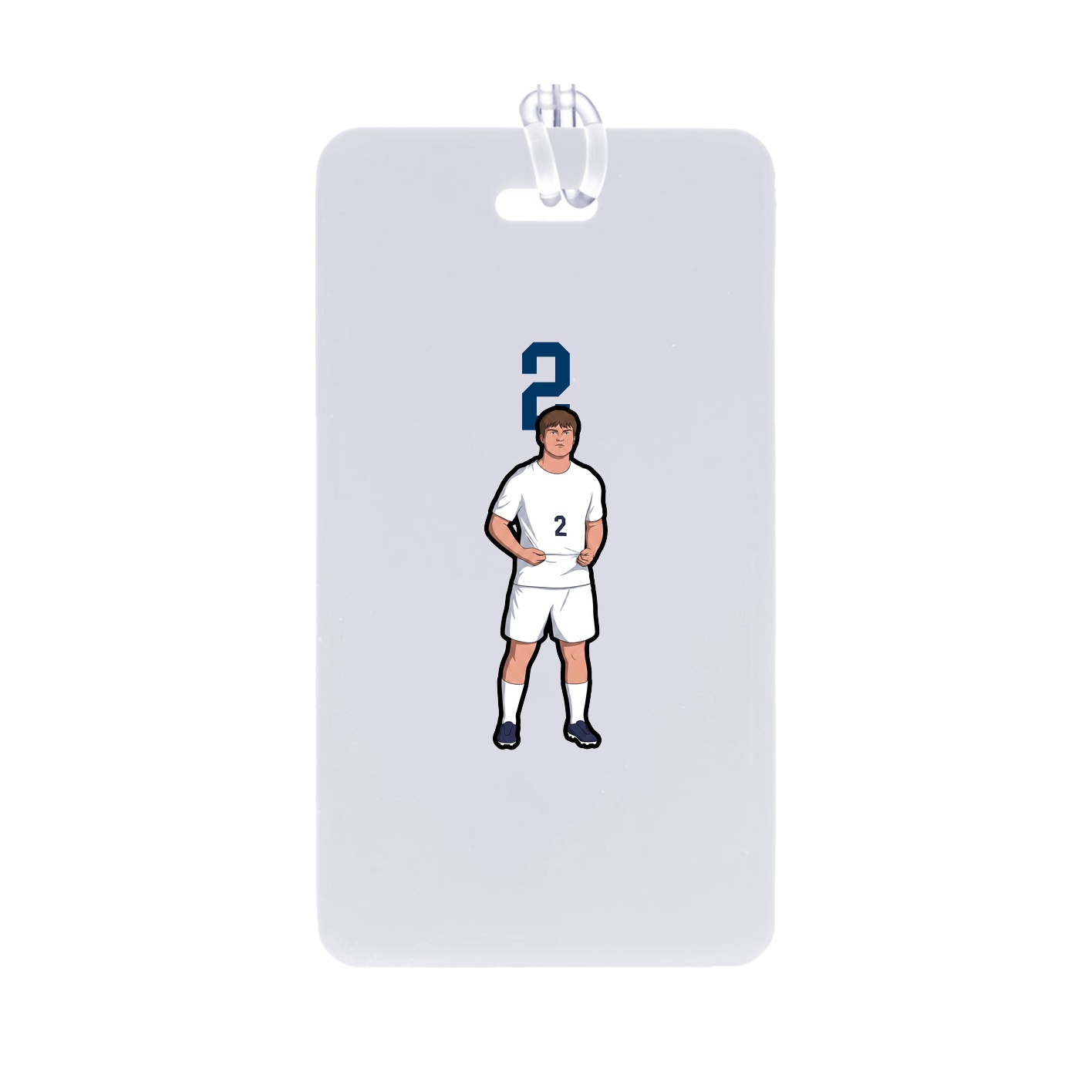 Bag Tag — Number Top in Classic