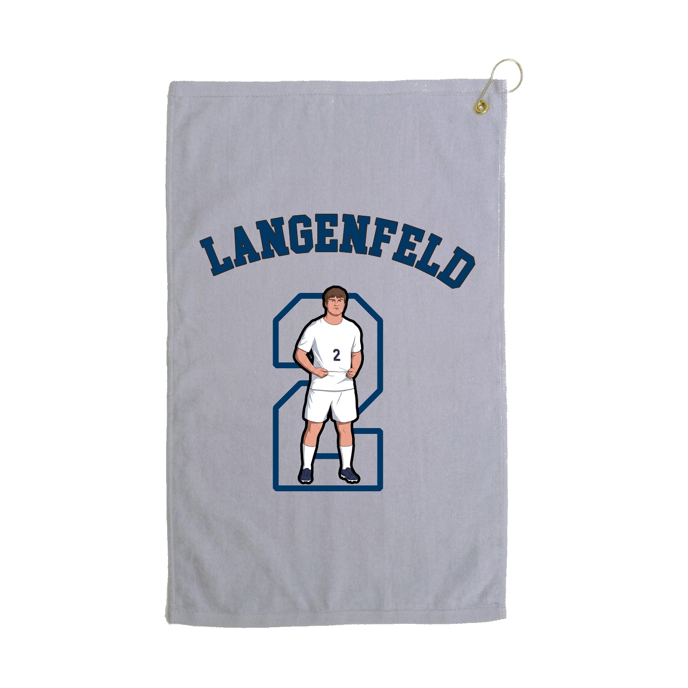Golf Towel — Shirsey Arch in Grey