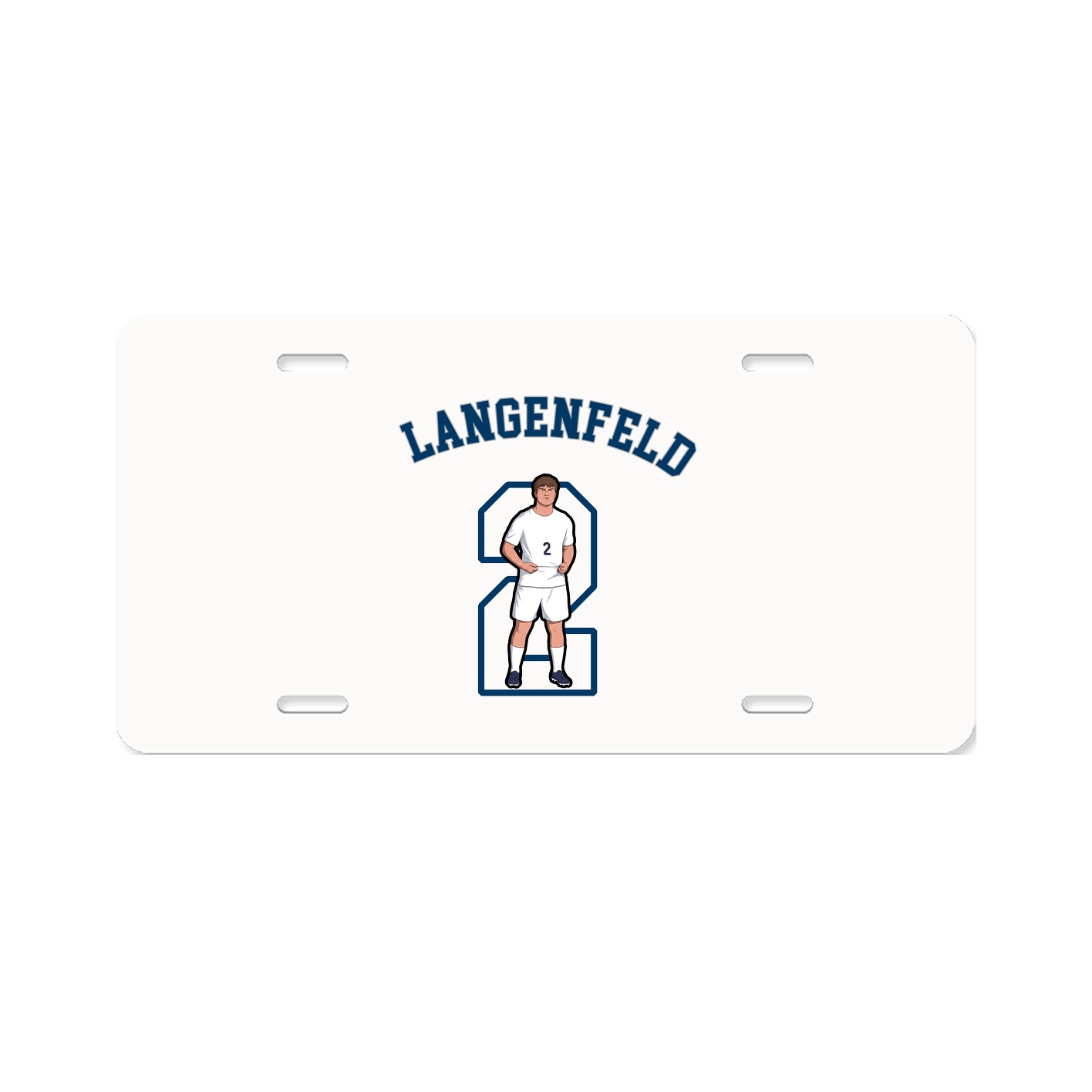 License Plate — Shirsey Arch in Classic