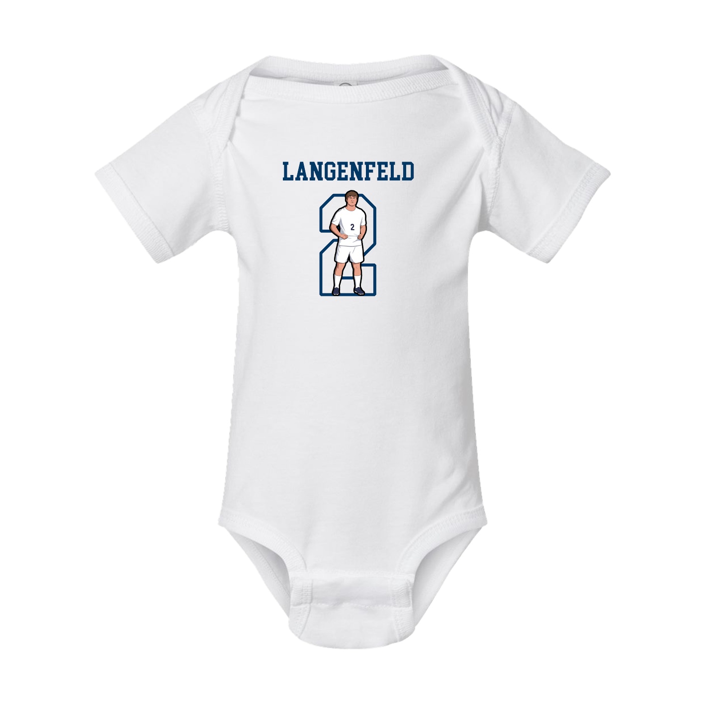 Baby Onesie — Shirsey in White