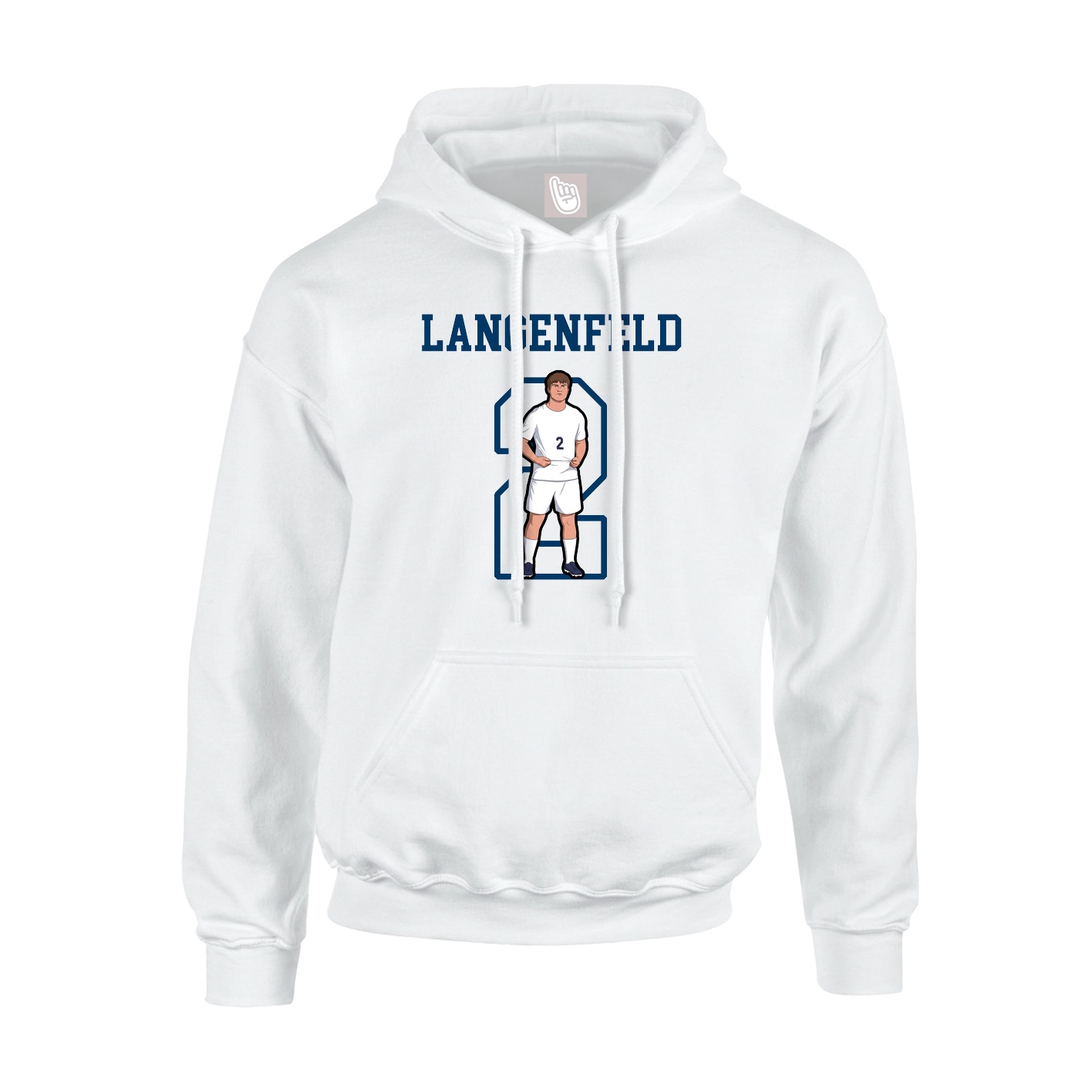 Youth Hoodie — Shirsey in White
