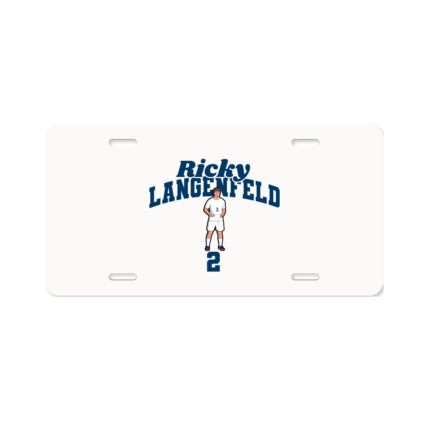 License Plate — Signature Arch in Classic