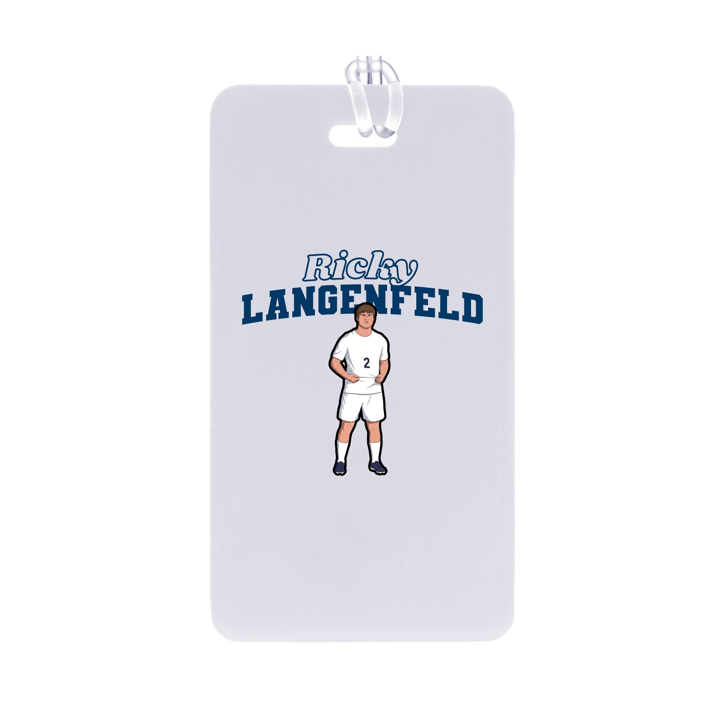 Bag Tag — Name Arch in Classic