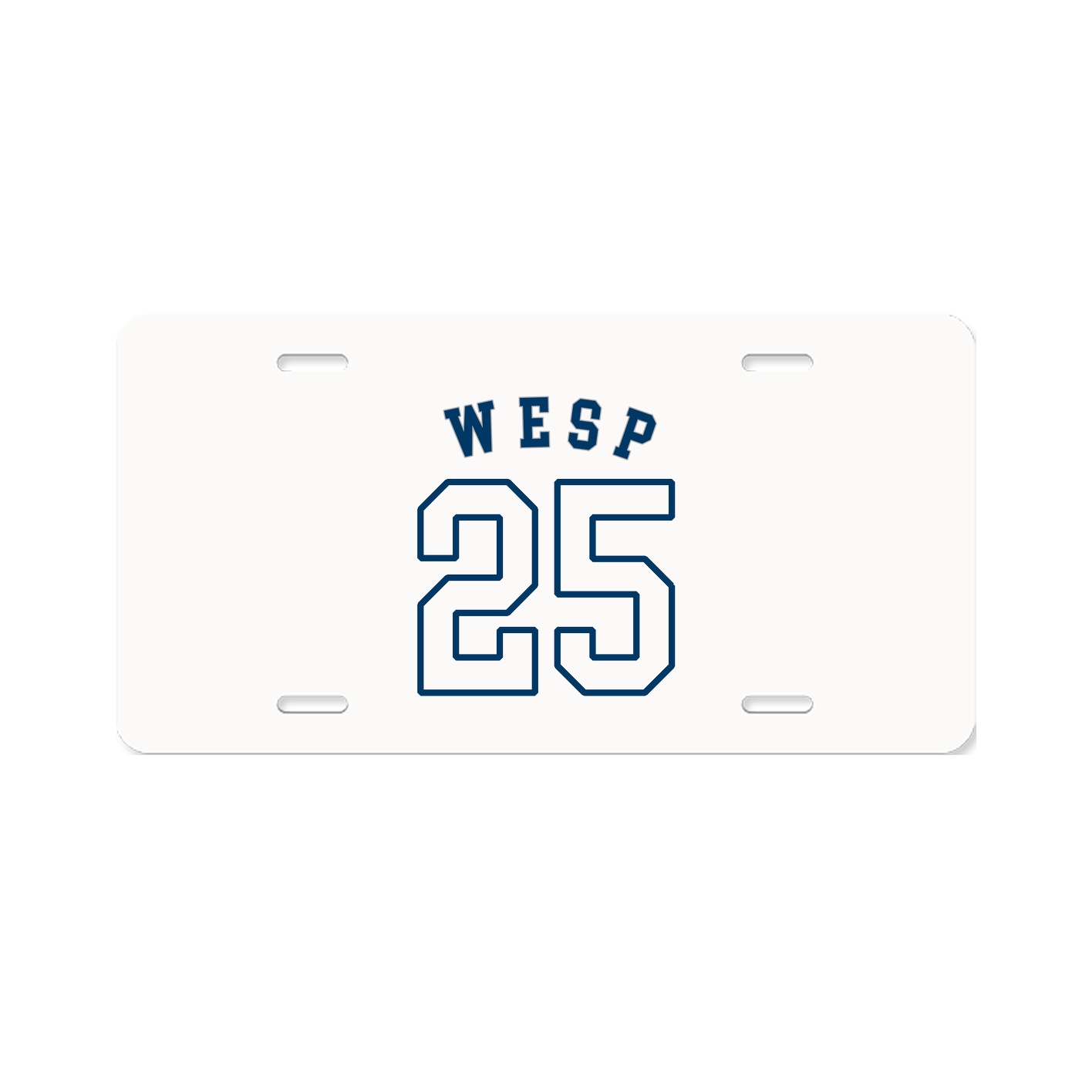 License Plate — Shirsey Arch in Classic