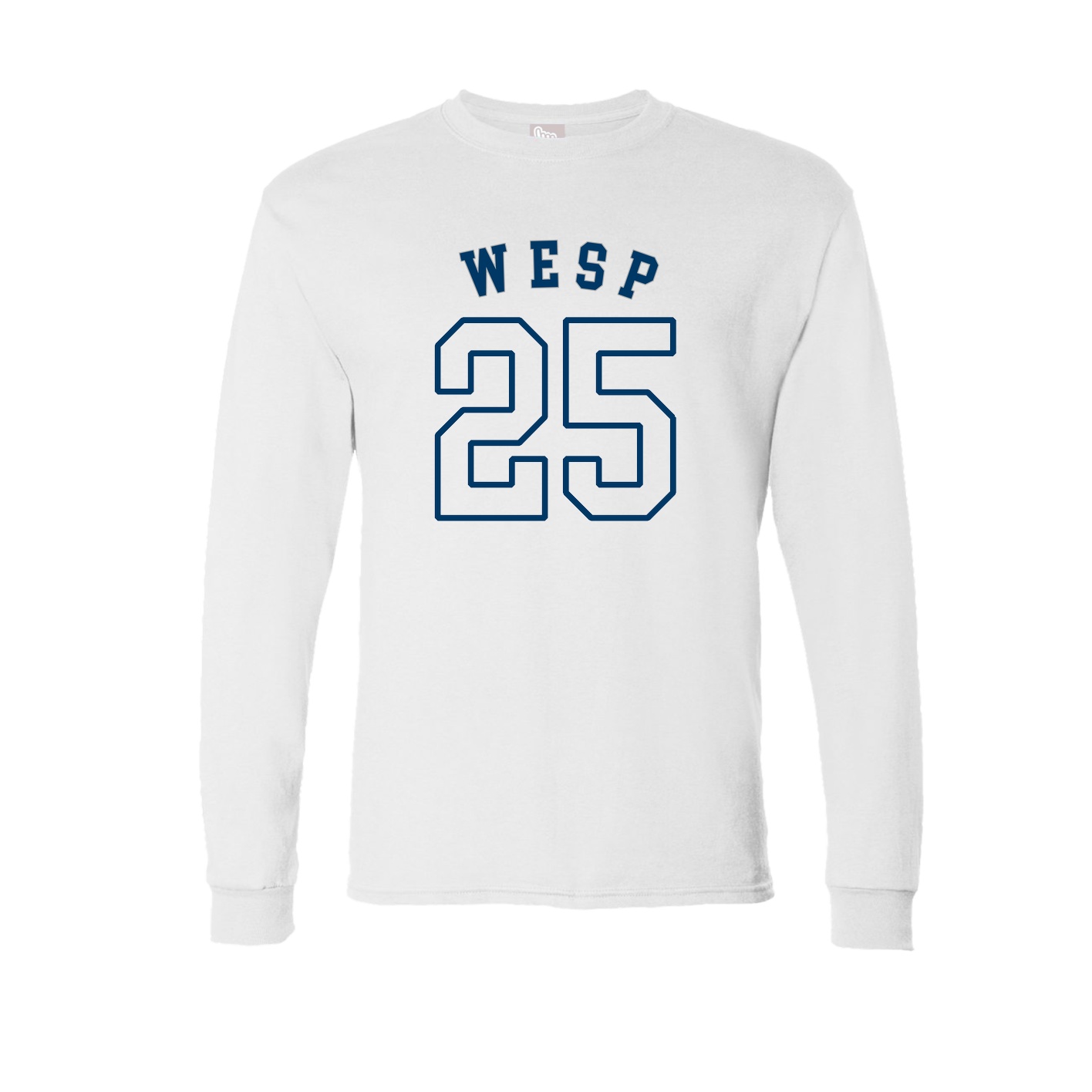 Long Sleeve Tee — Shirsey Arch in White