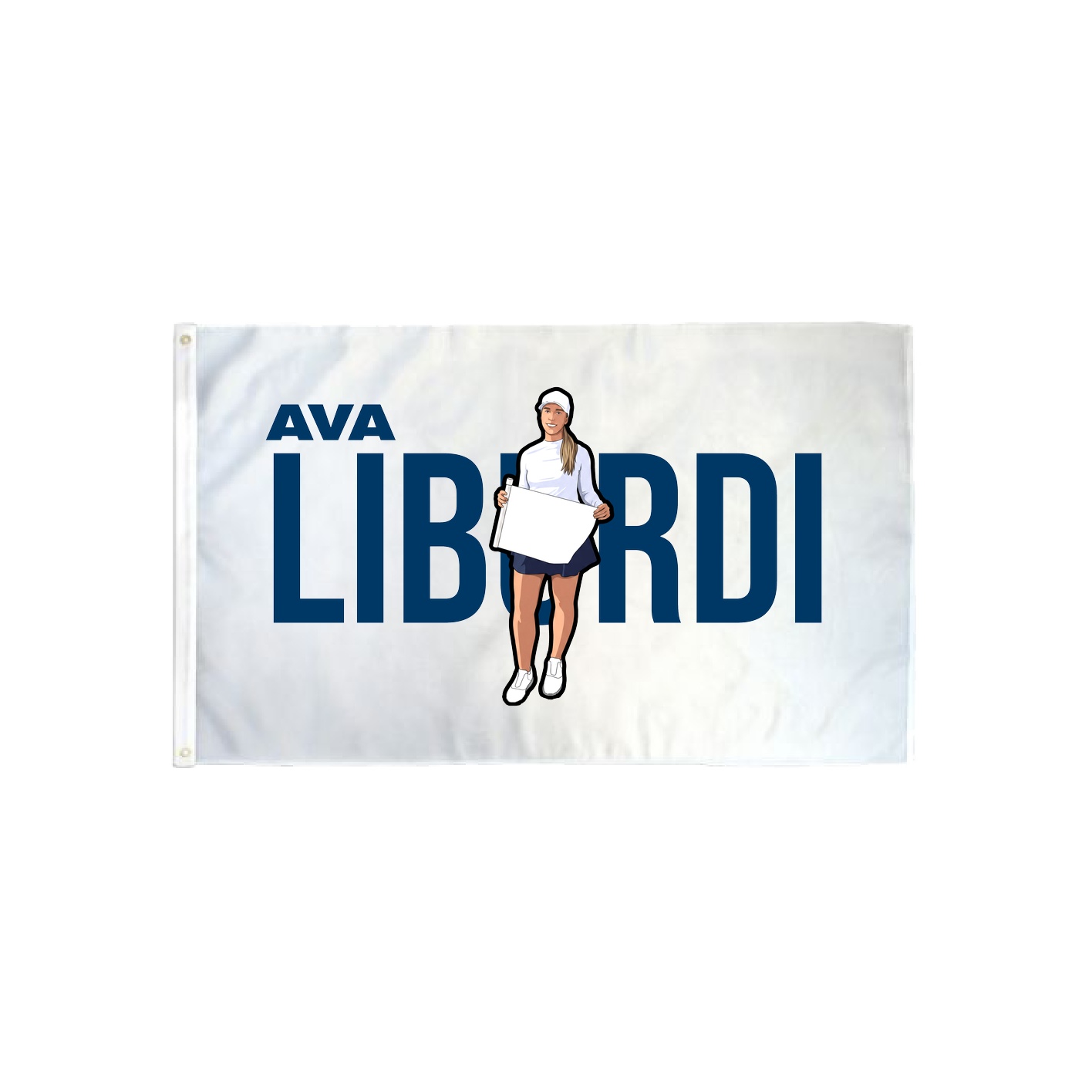 3x5 Flag — Player Name in Classic
