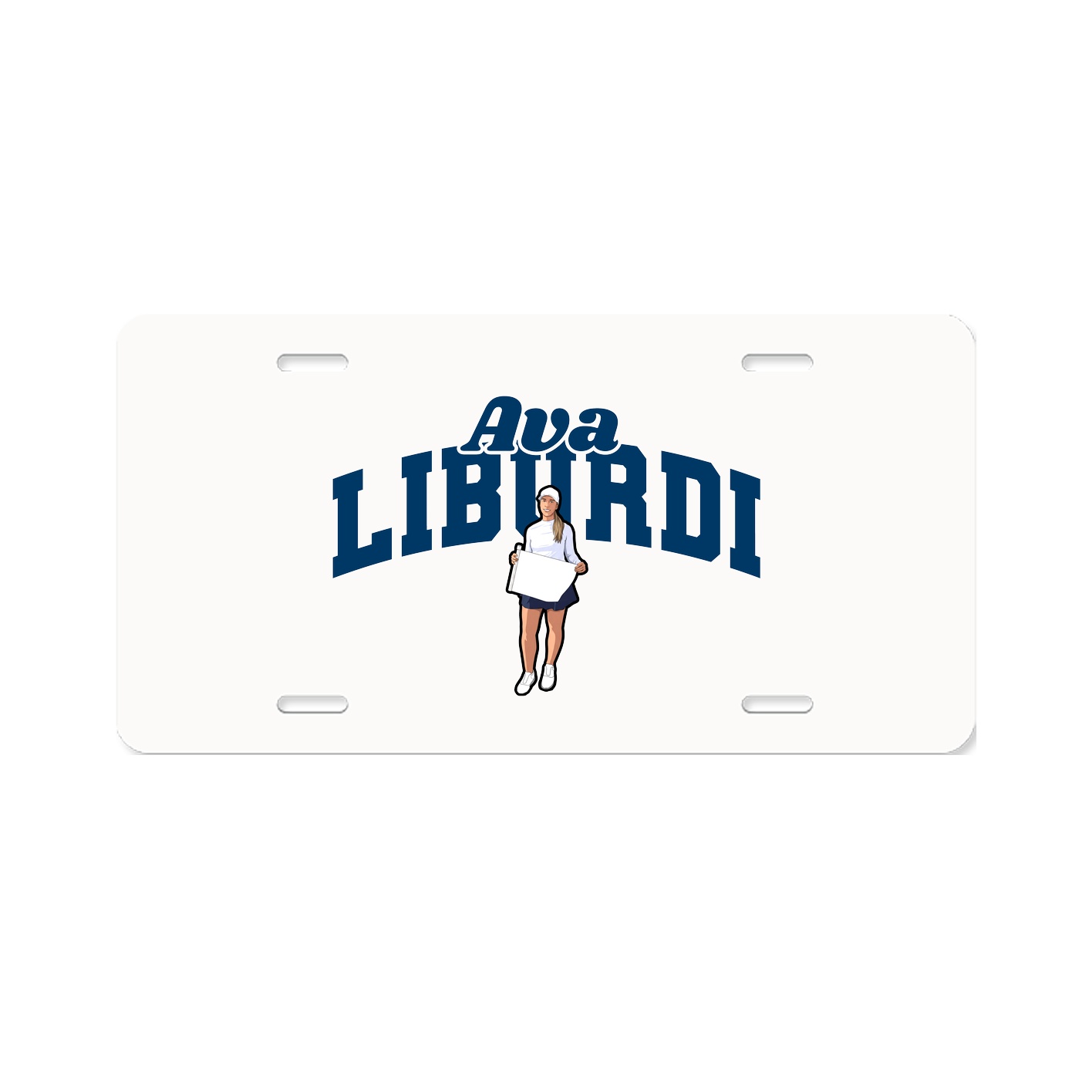 License Plate — Signature Arch in Classic