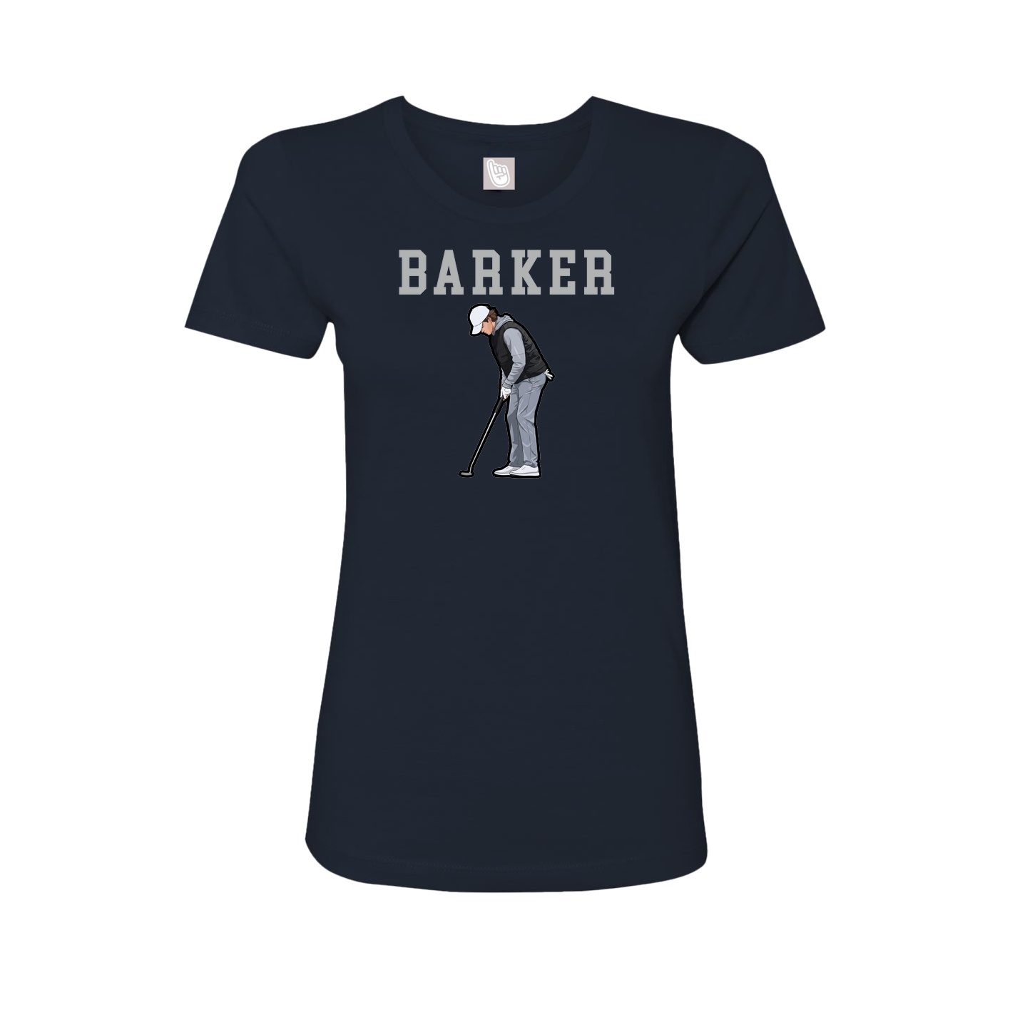 Fitted Women's Tee — Shirsey in Navy