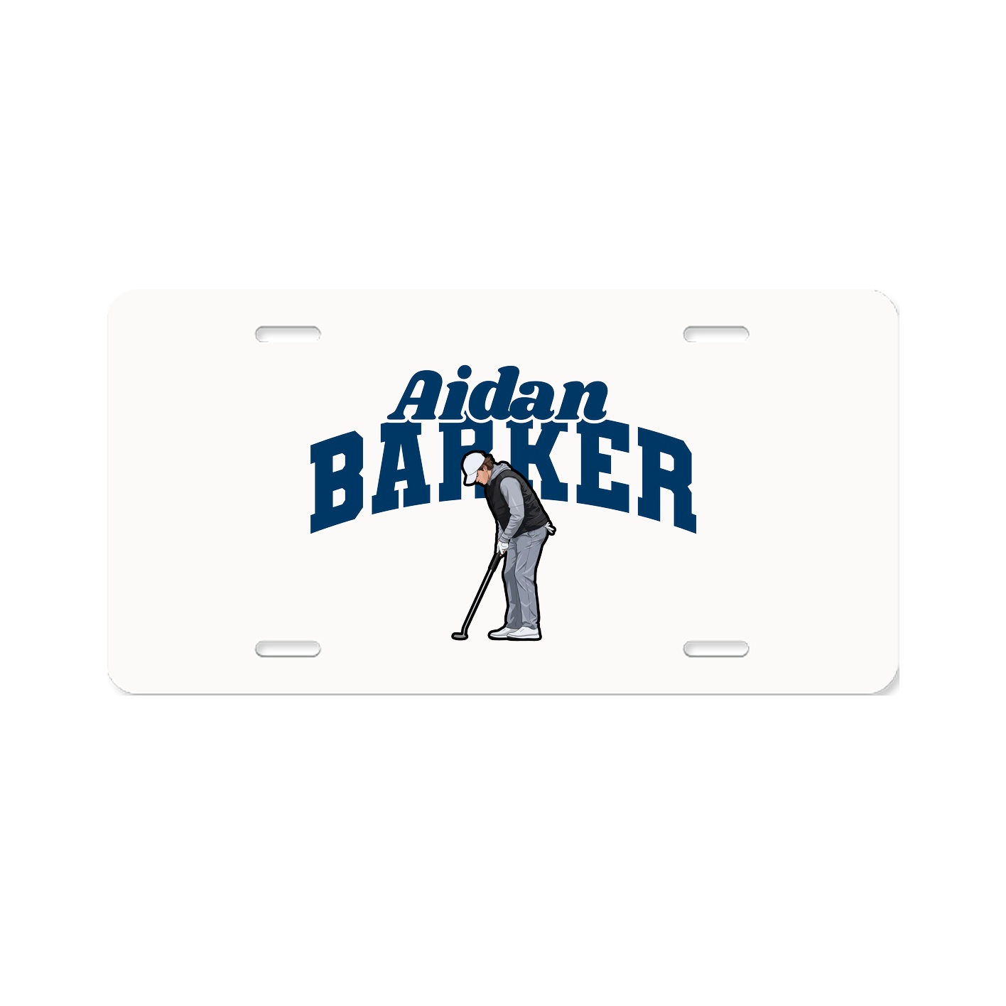 License Plate — Signature Arch in Classic