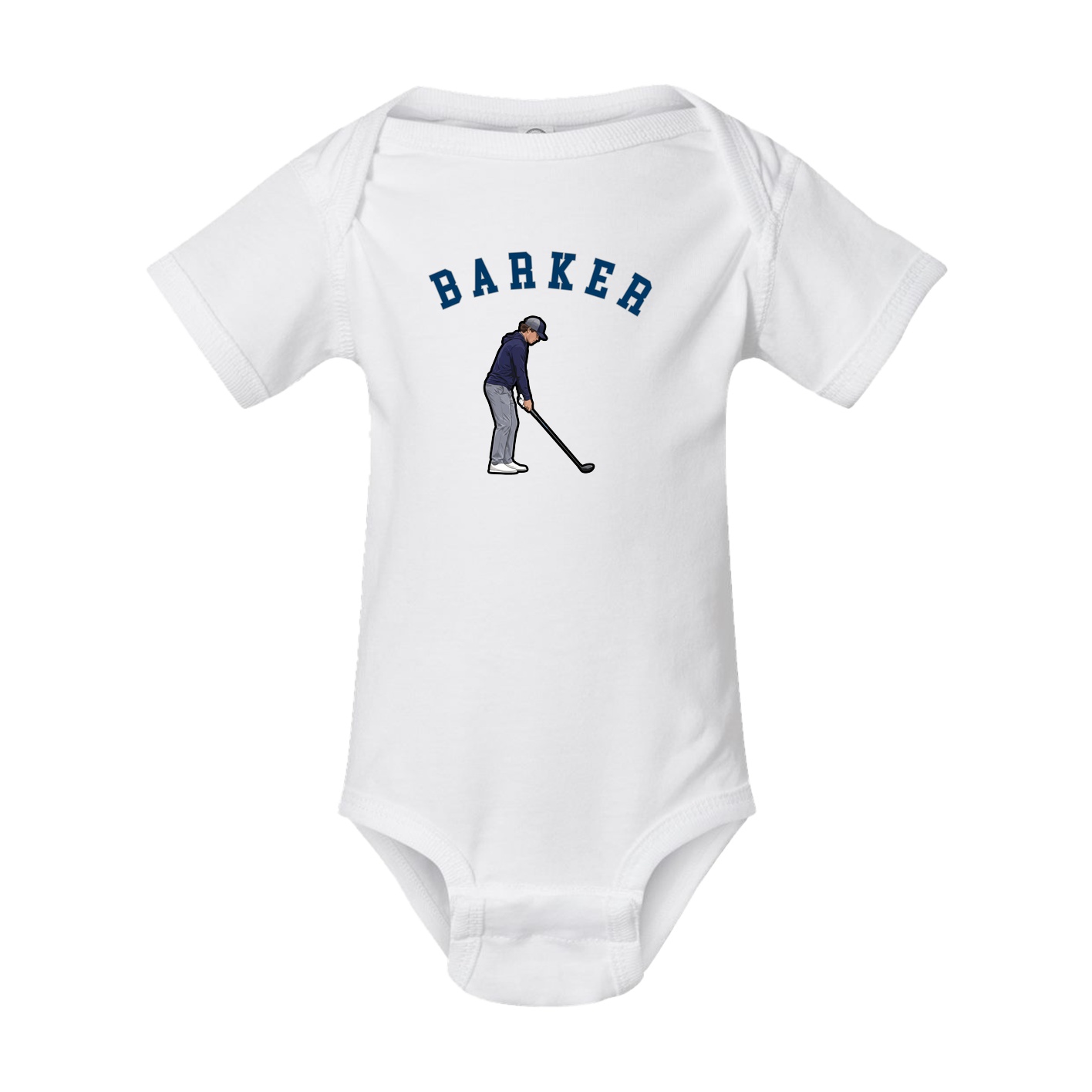 Baby Onesie — Shirsey Arch in White