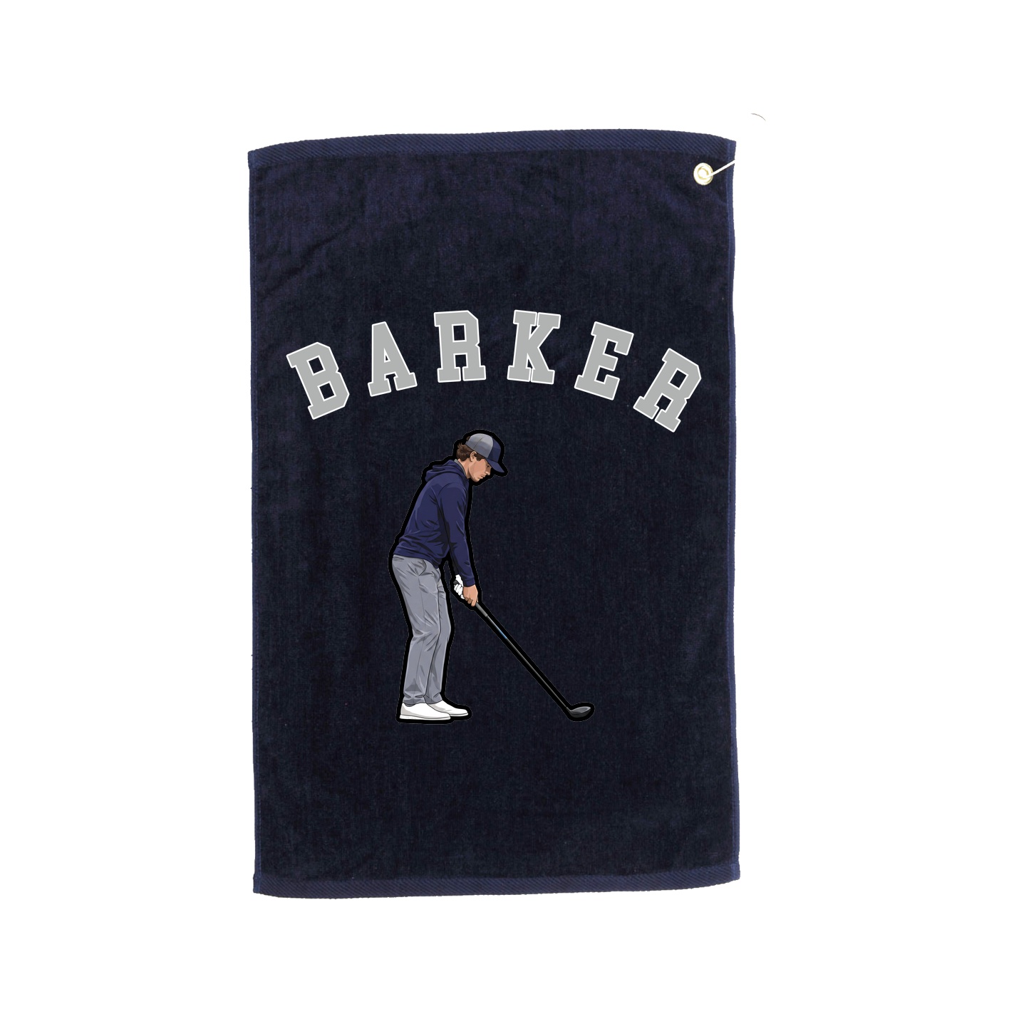 Golf Towel — Shirsey Arch in Navy