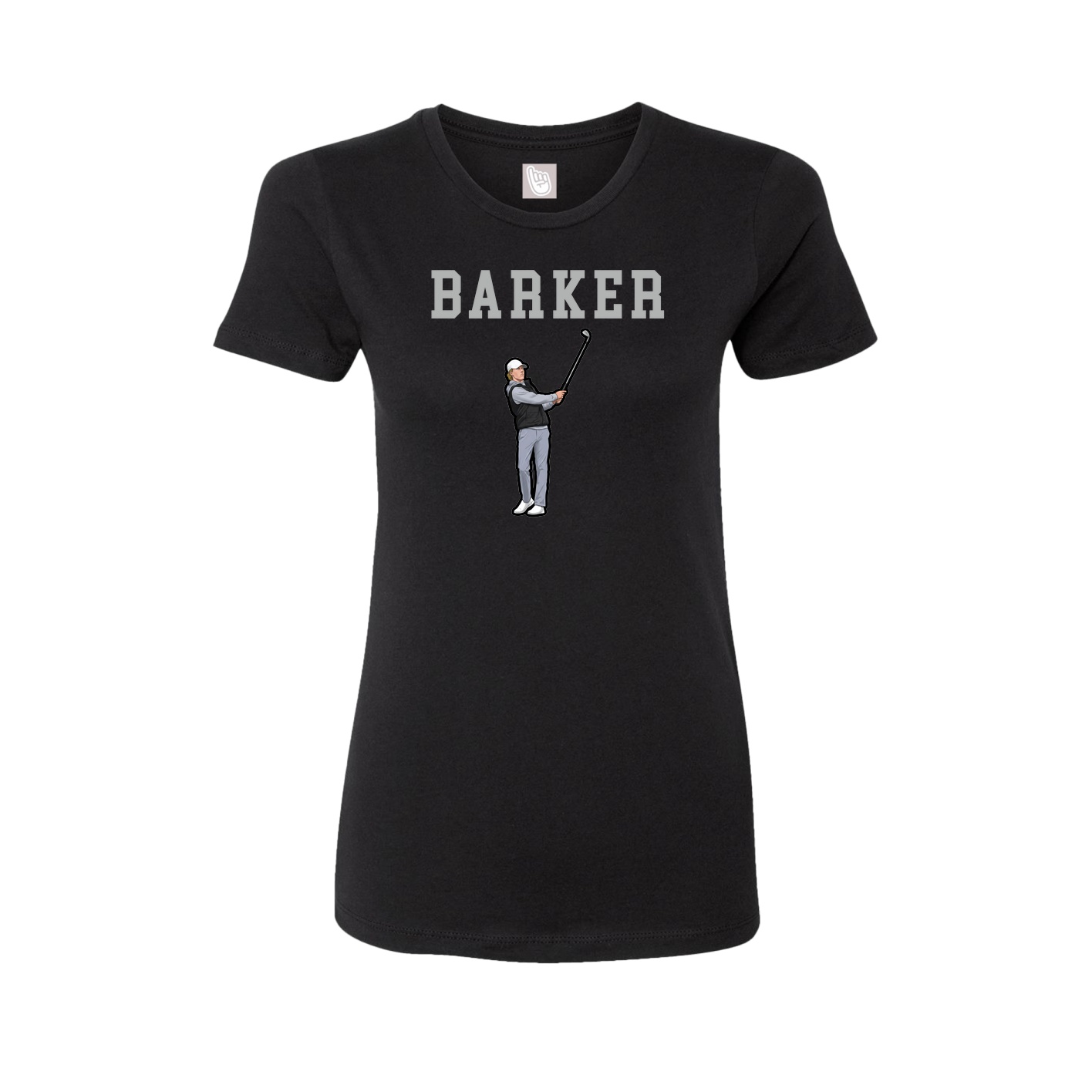 Fitted Women's Tee — Shirsey in Black