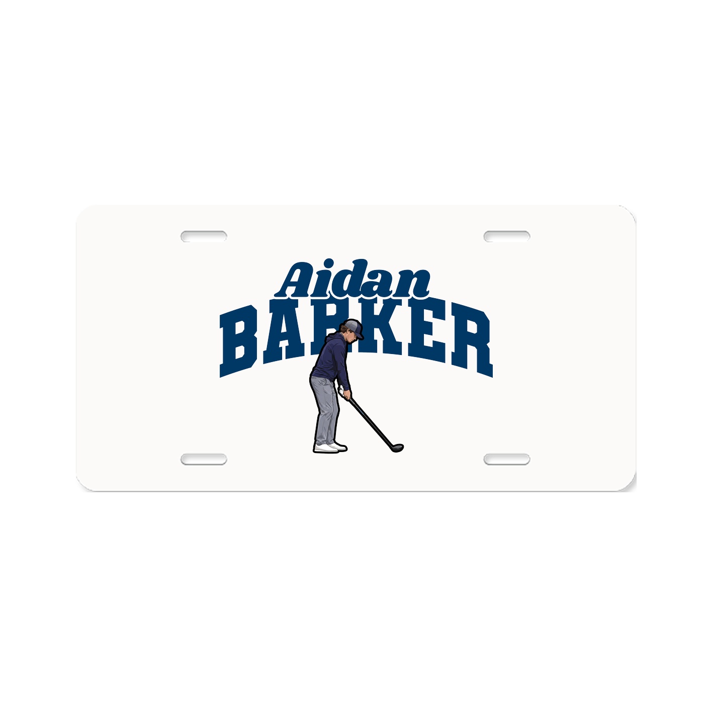 License Plate — Signature Arch in Classic