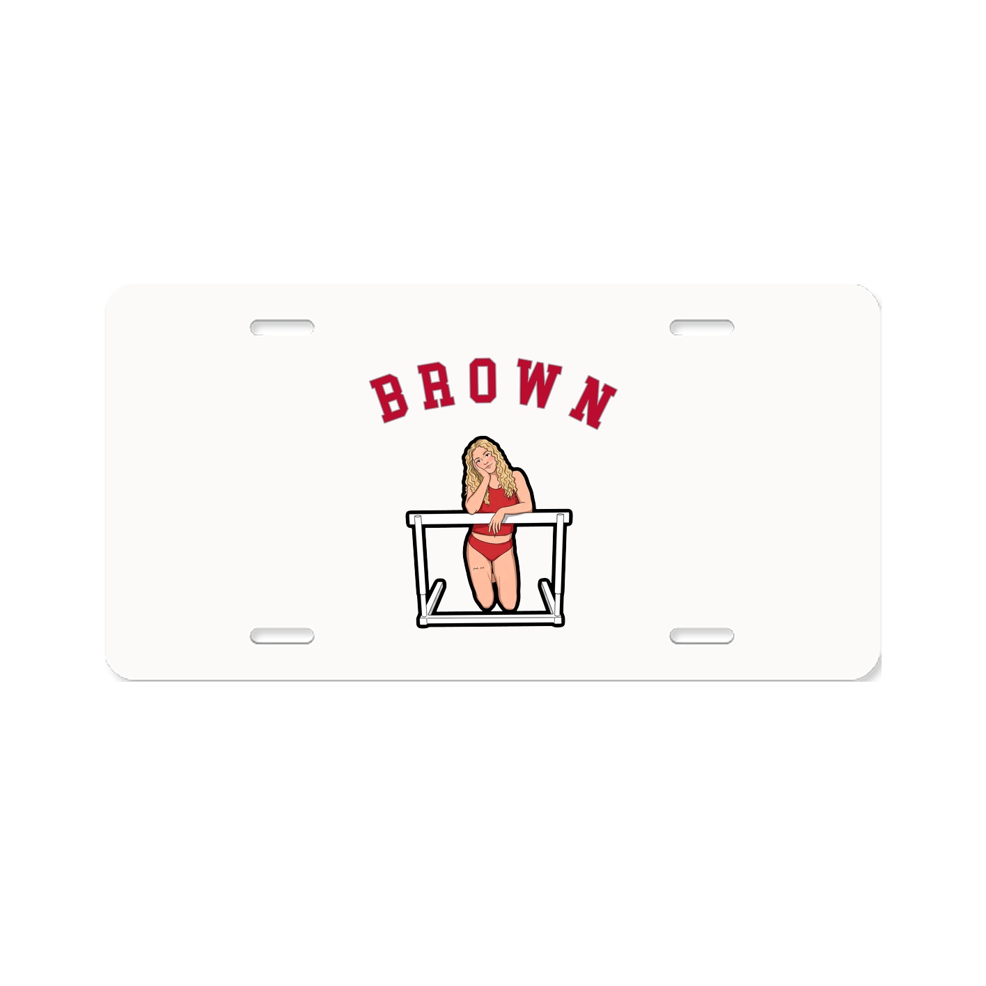 License Plate — Shirsey Arch in Classic