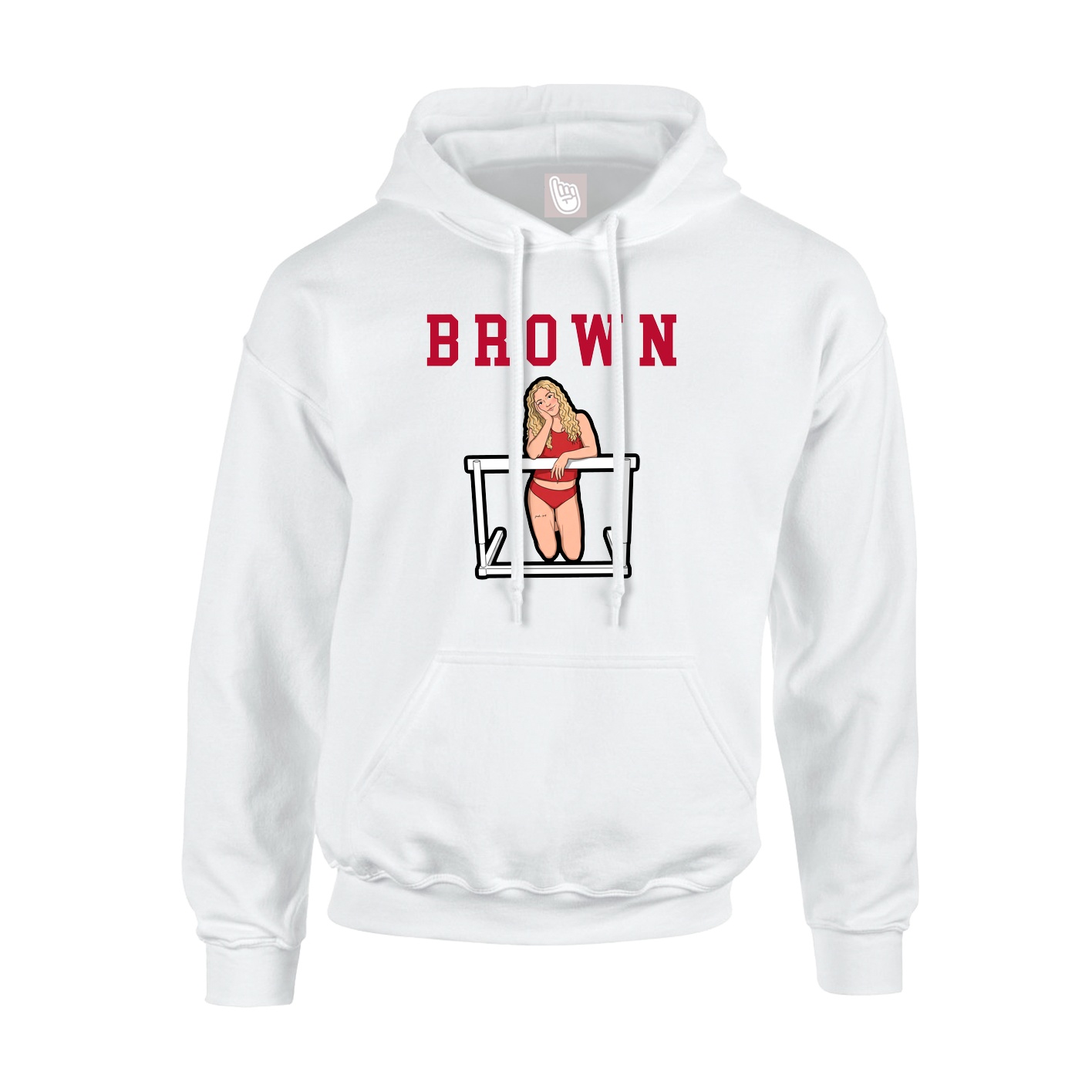 Youth Hoodie — Shirsey in White
