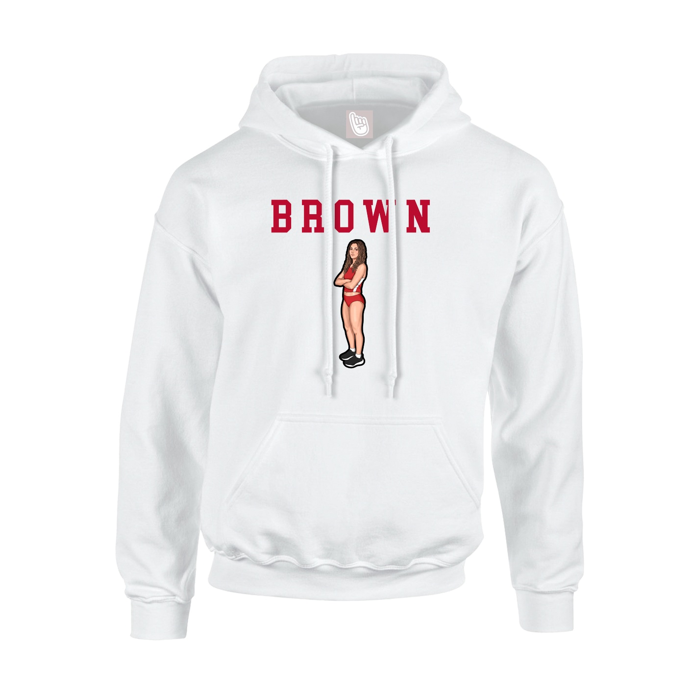 Youth Hoodie — Shirsey in White