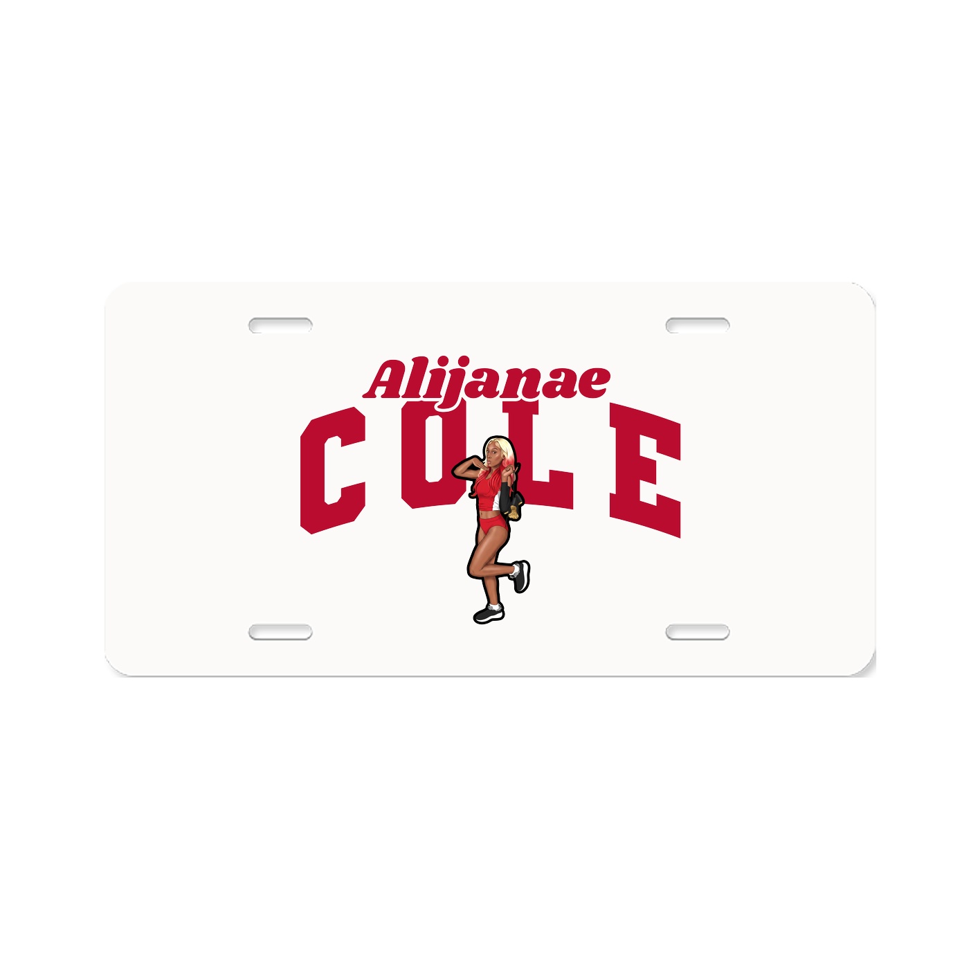 License Plate — Signature Arch in Classic