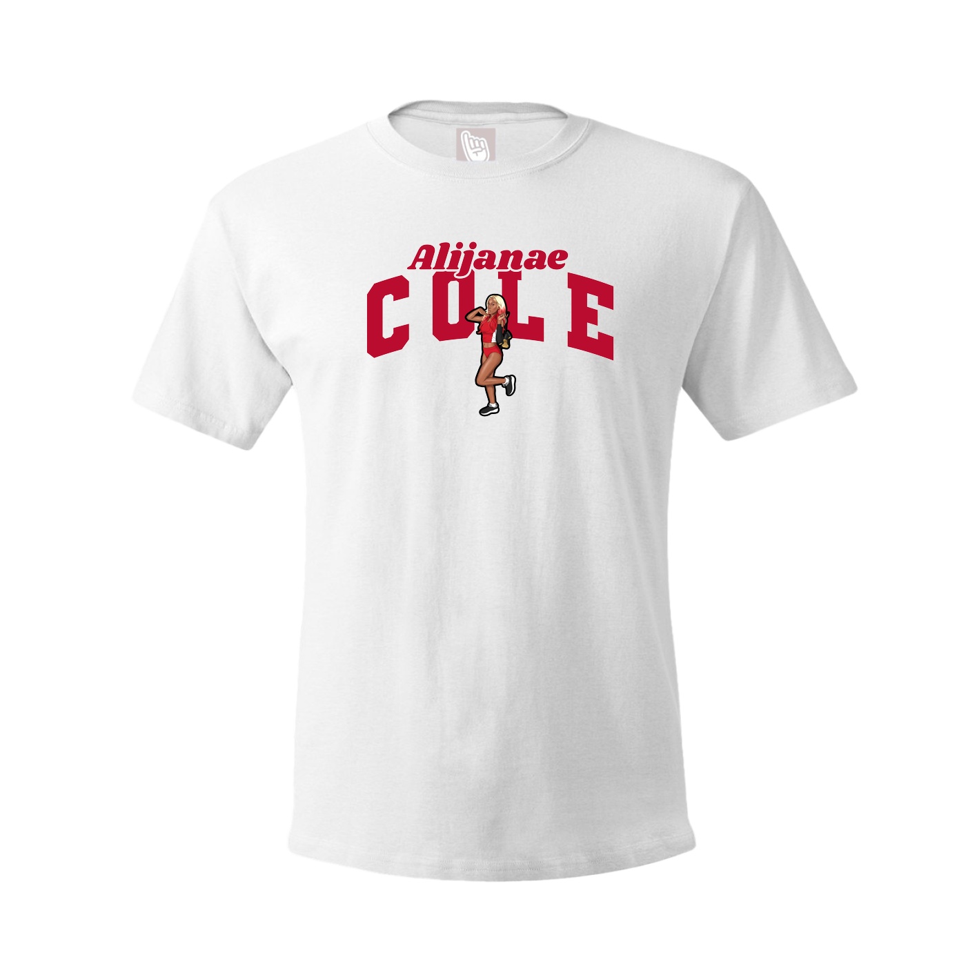 Tee — Signature Arch in White