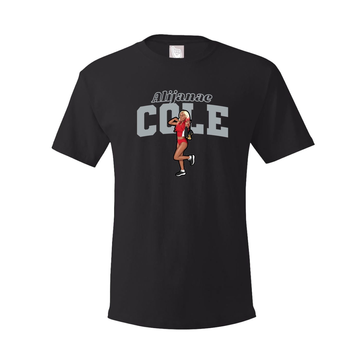 Tee — Name Arch in Black