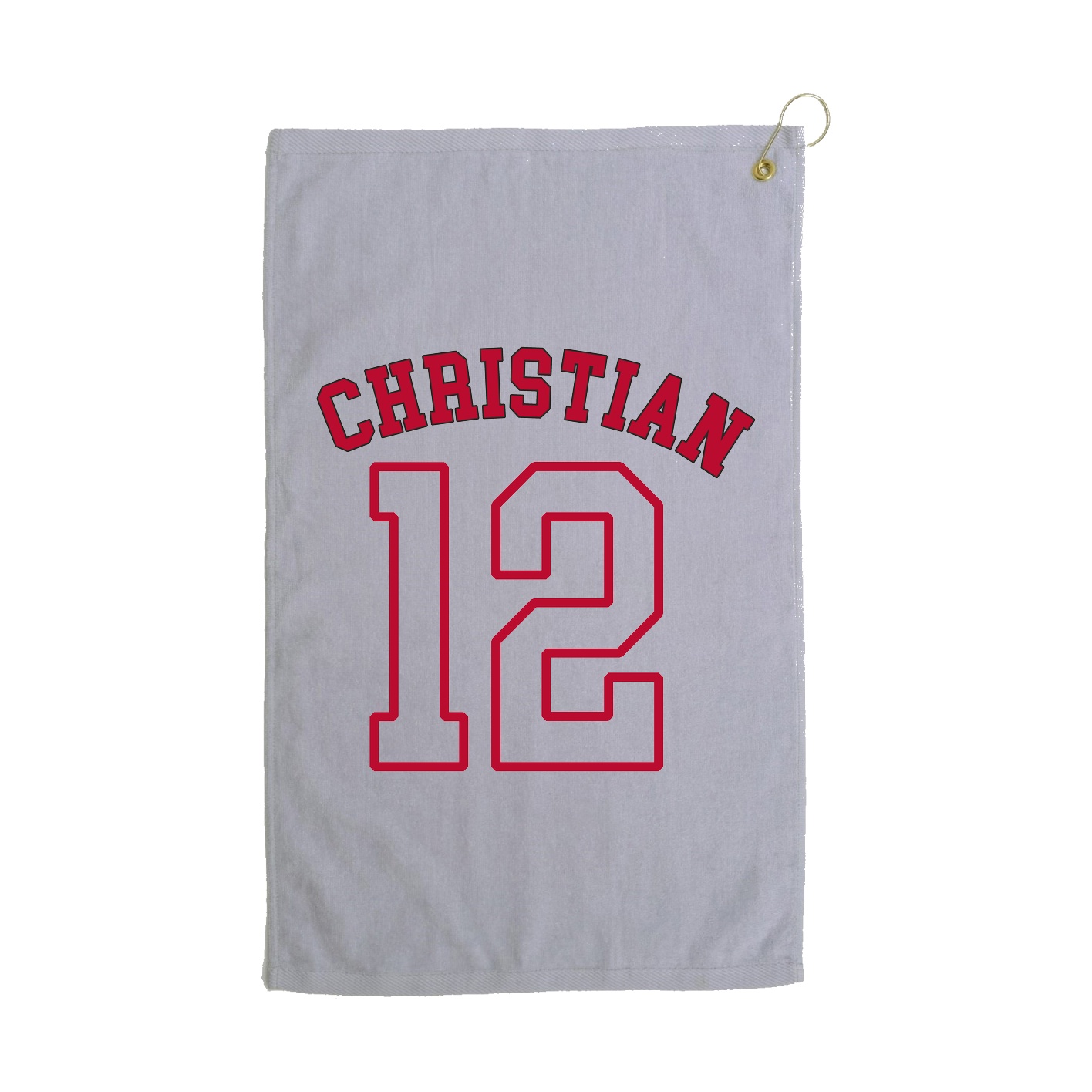Golf Towel — Shirsey Arch in Grey