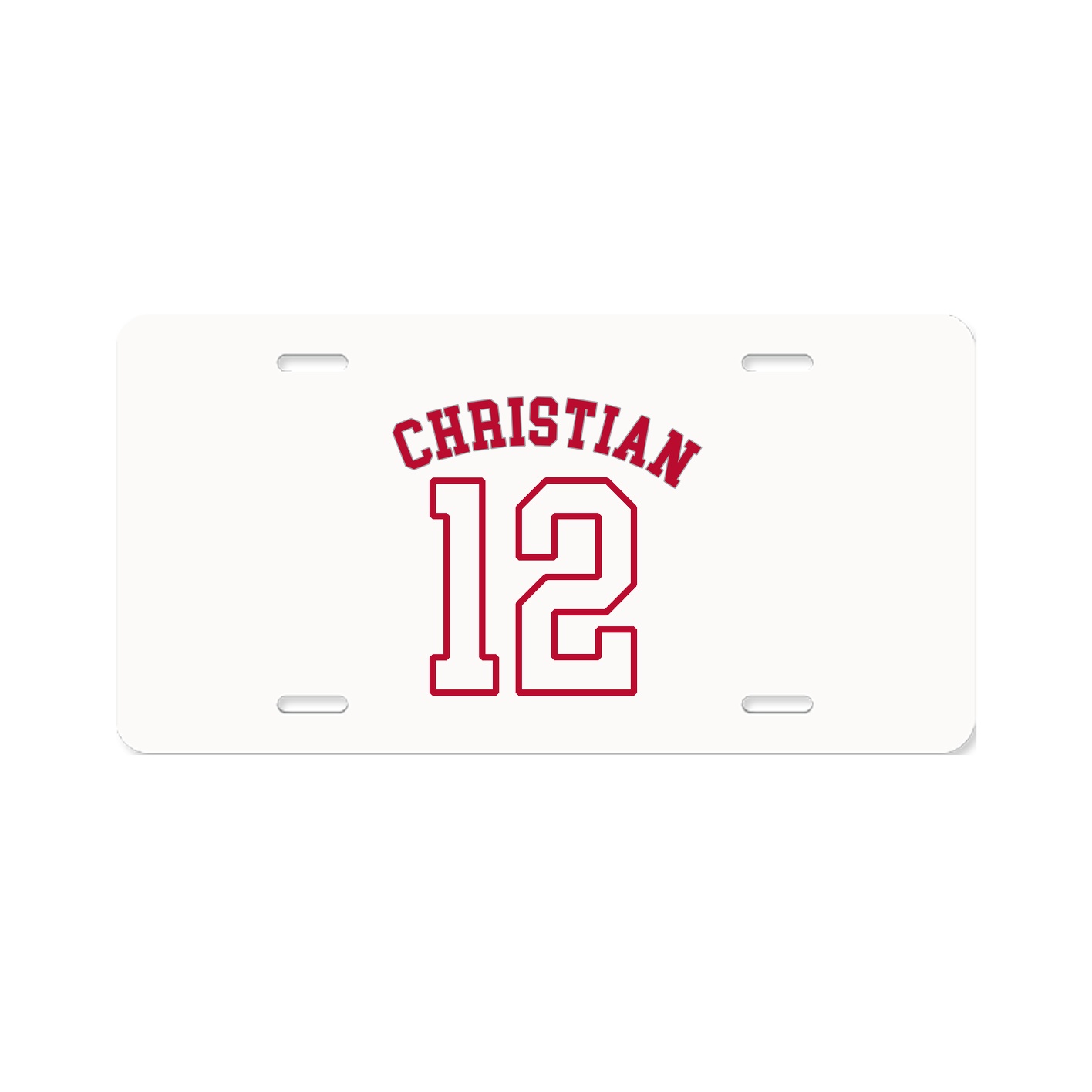 License Plate — Shirsey Arch in Classic