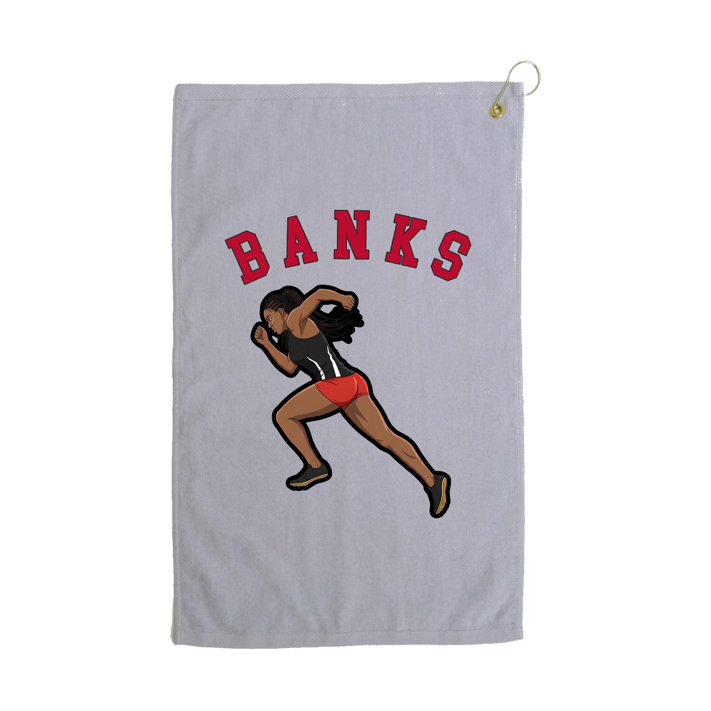Golf Towel — Shirsey Arch in Grey