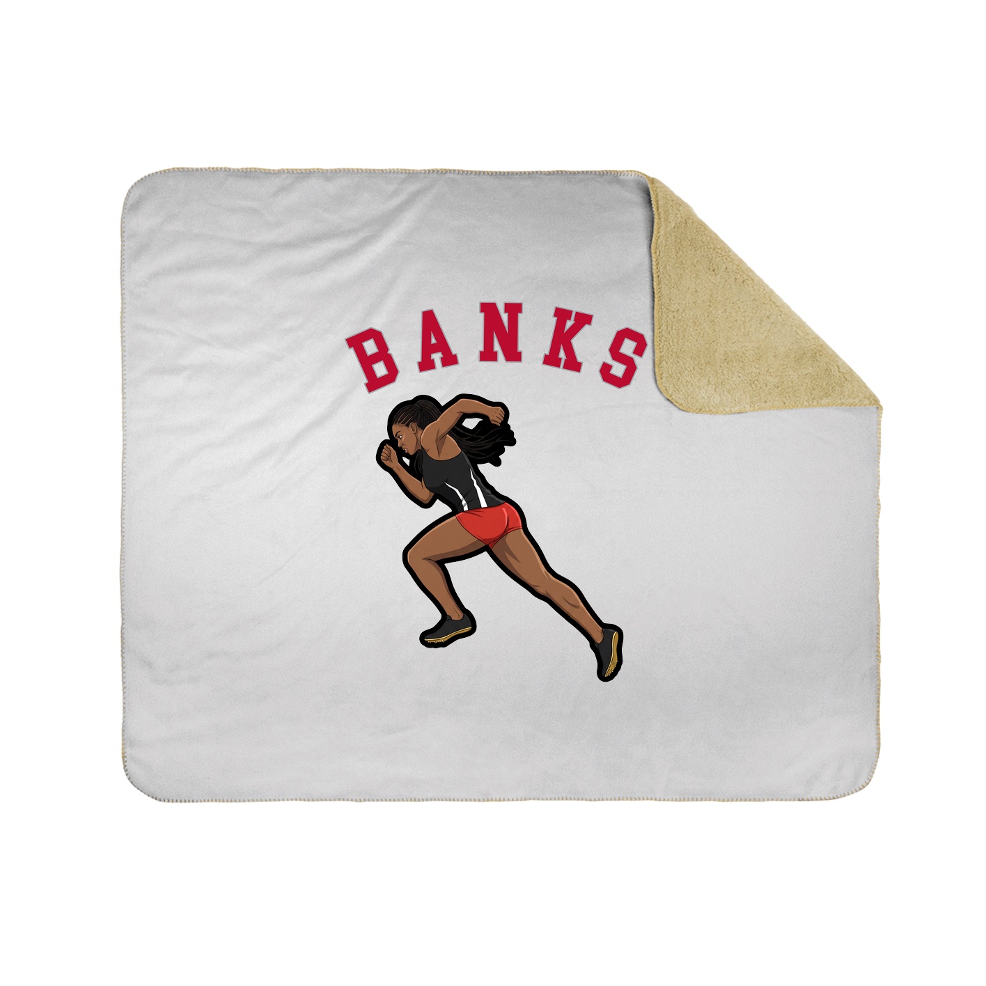 Throw Blanket — Shirsey Arch in White