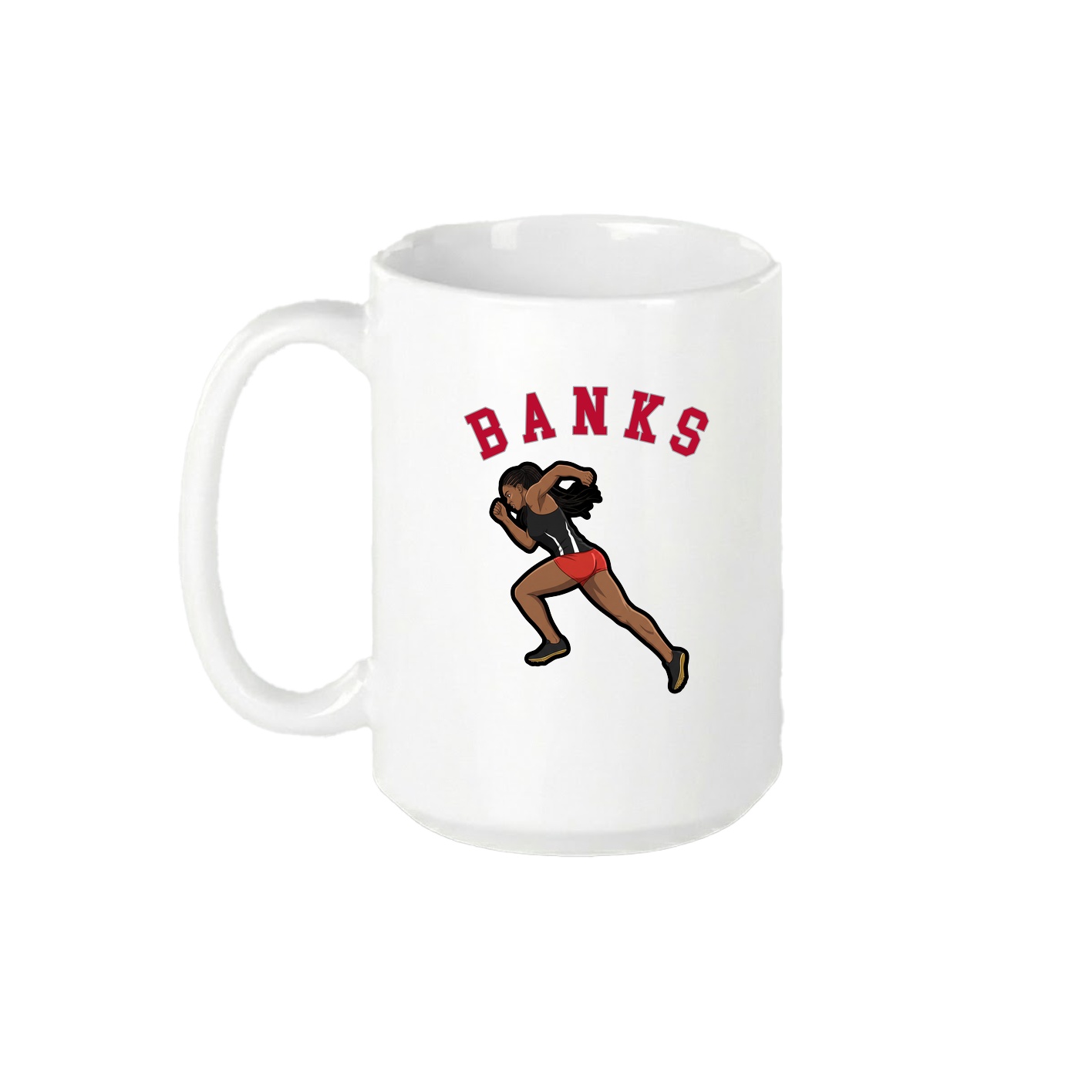 15oz Coffee Mug — Shirsey Arch in White