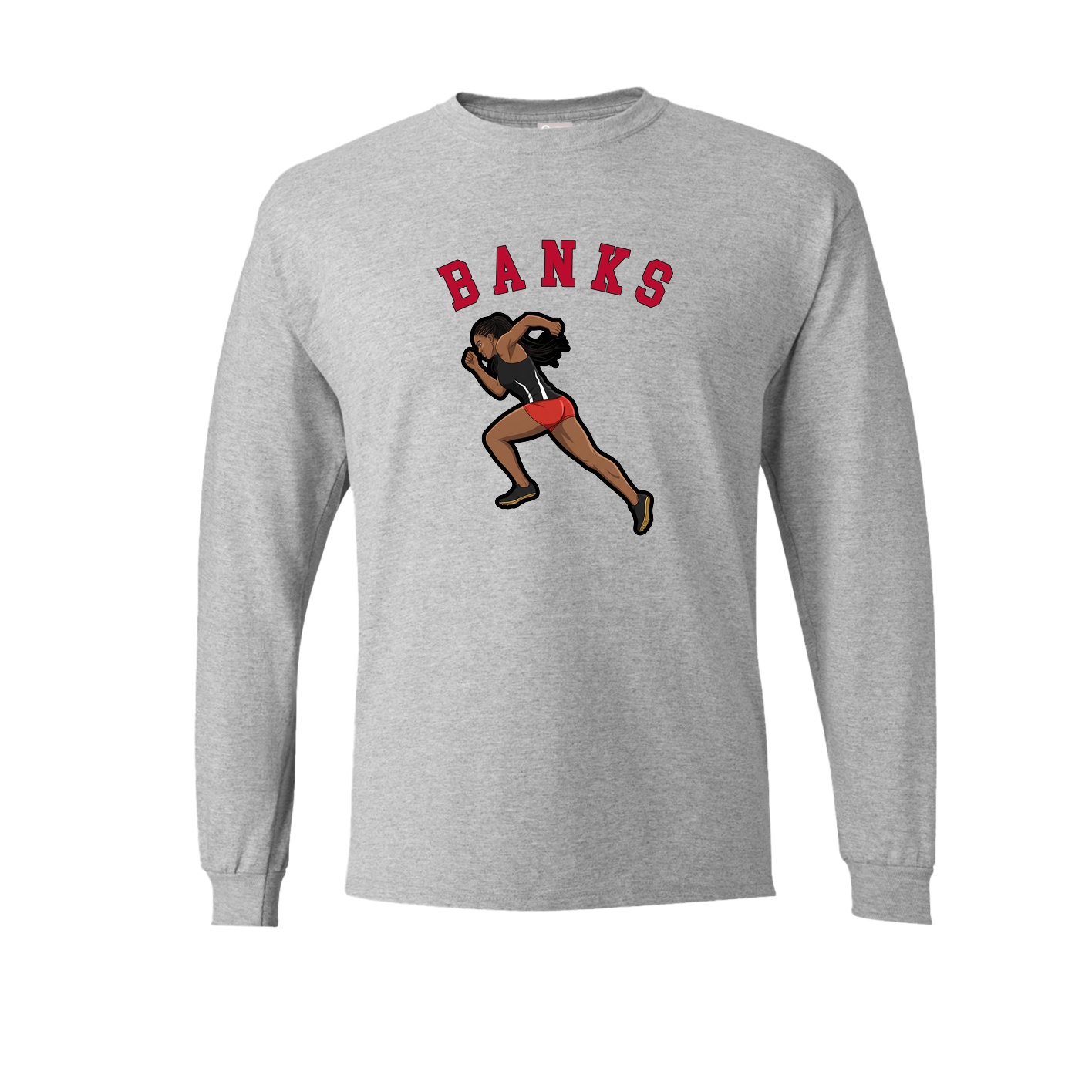 Long Sleeve Tee — Shirsey Arch in Grey