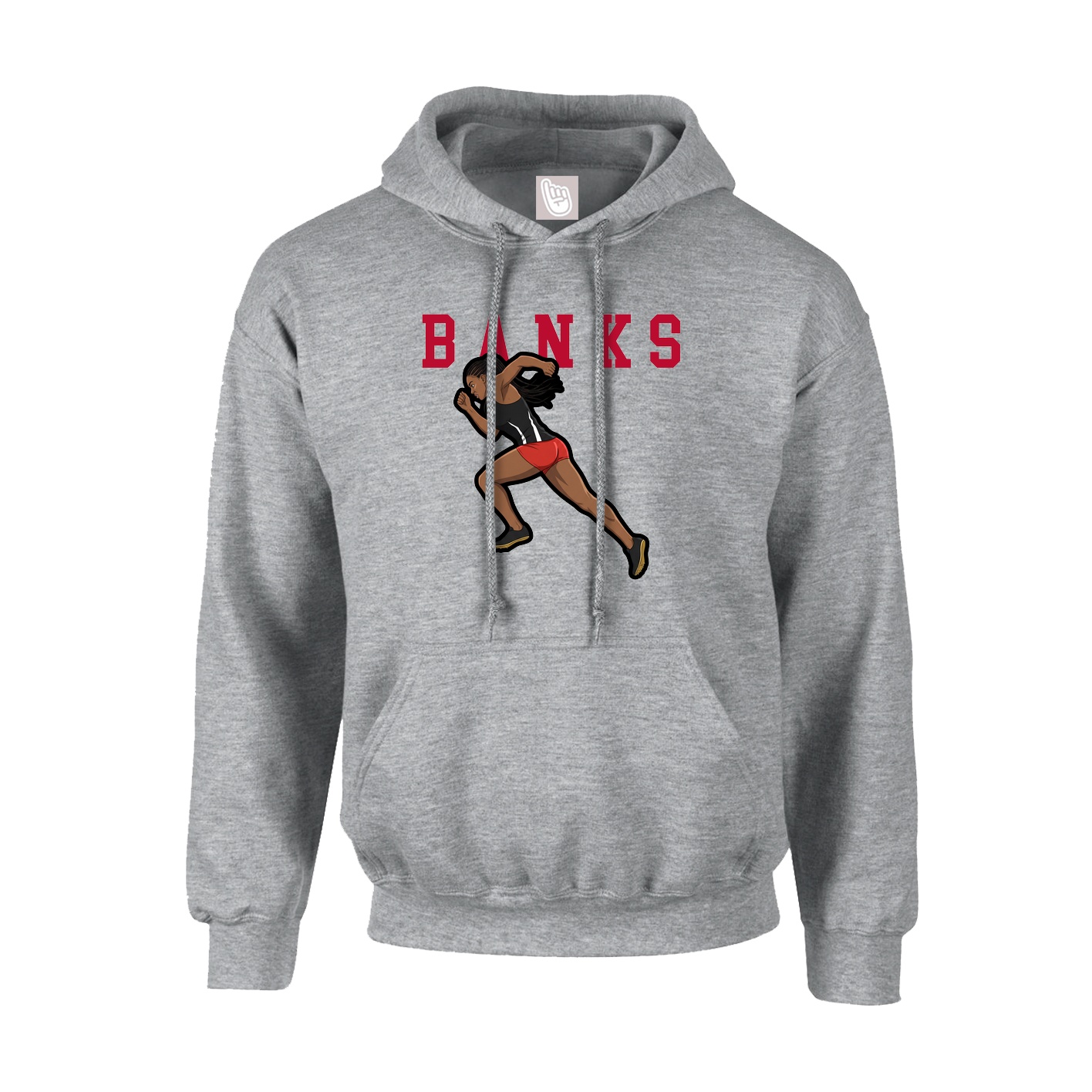 Hoodie — Shirsey in Grey