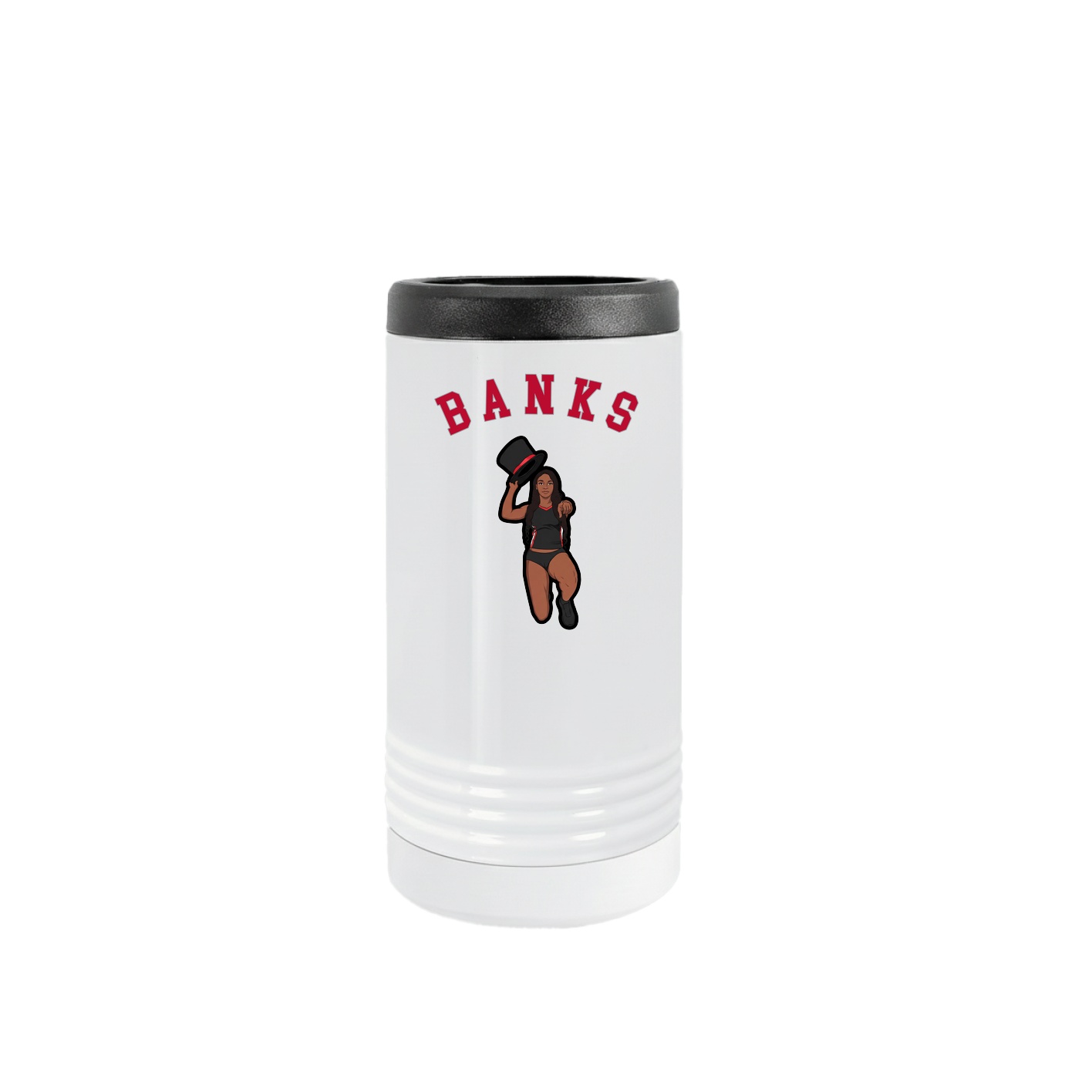 Slim Beverage Holder — Shirsey Arch in White