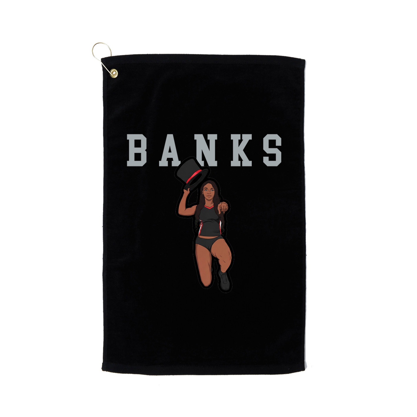 Golf Towel — Shirsey in Black