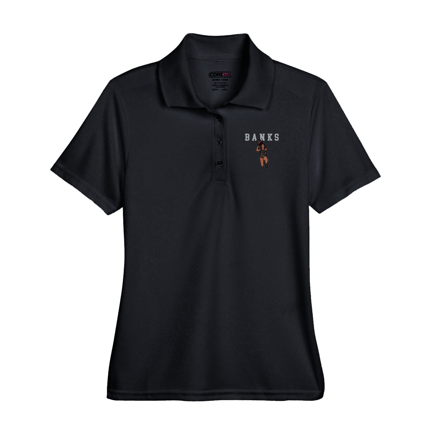 Performance Polo — Shirsey in Black