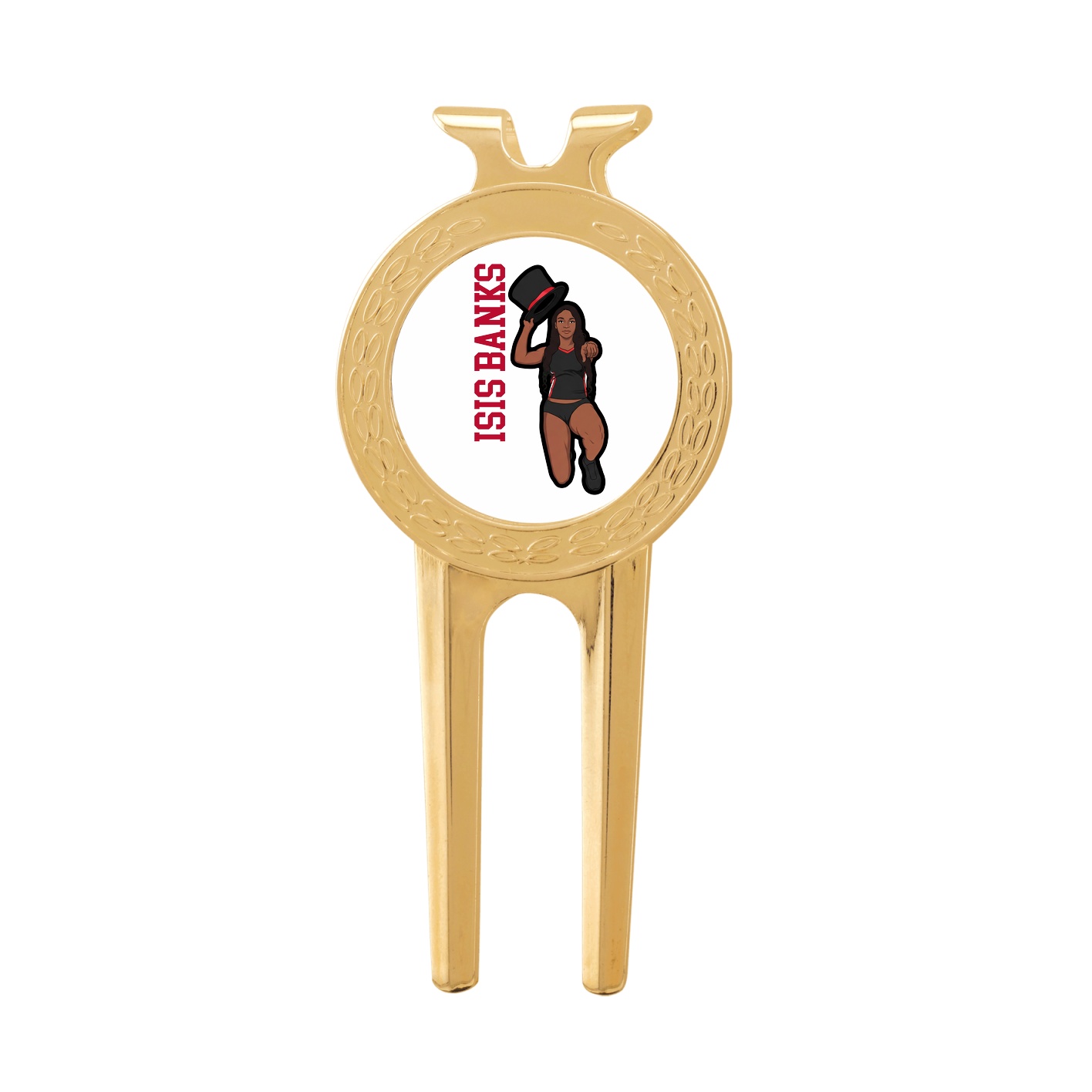 Divot Tool with Ball Marker — Name Vertical in Classic