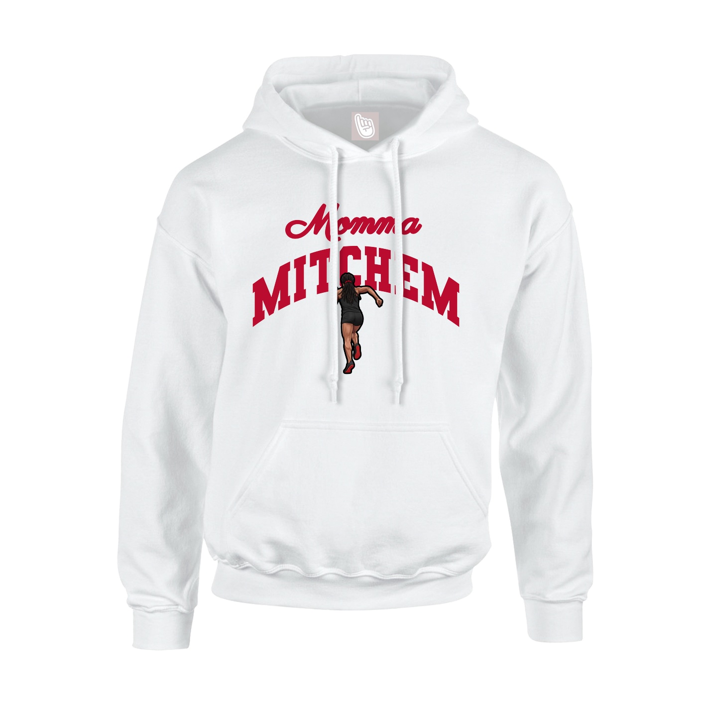 Youth Hoodie — Mothers Day Arch in White